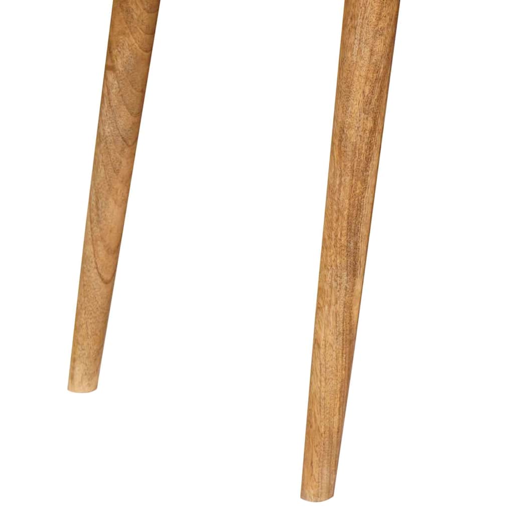 Íróasztal fiókkal Barna 110 x 55 x 76 cm Tömör Mangófát
