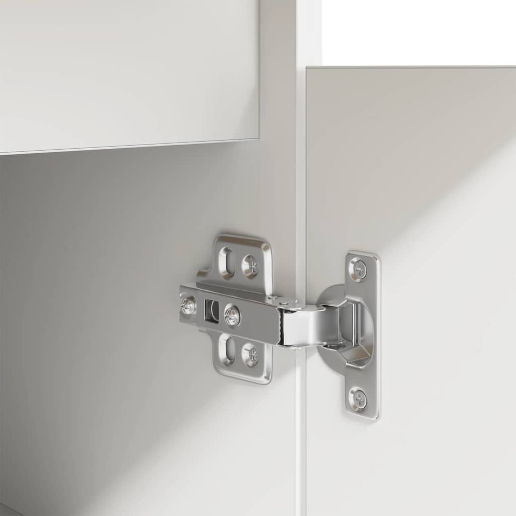 Asztal Fehér Szerelt fa 140 x 49 x 76 cm