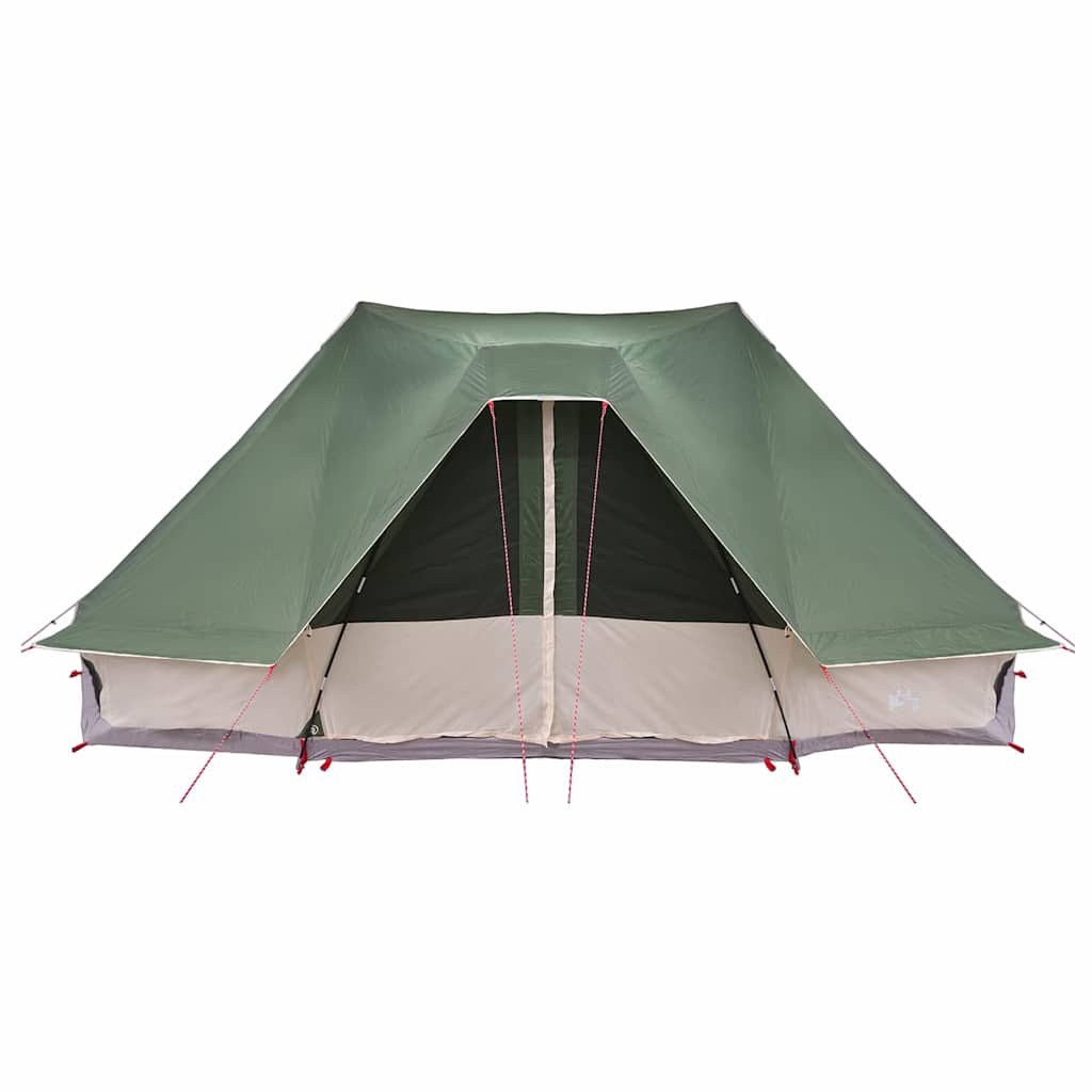 Tipi sátor tetővel tárolóval Zöld 680 x 430 x 270 cm taft