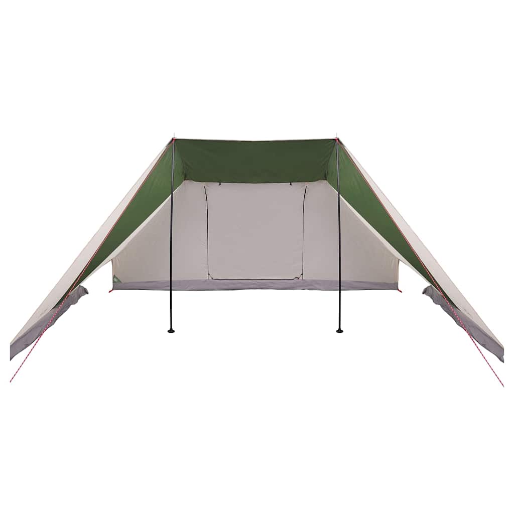Tipi sátor tetővel tárolóval Zöld 660 x 456 x 200 cm taft