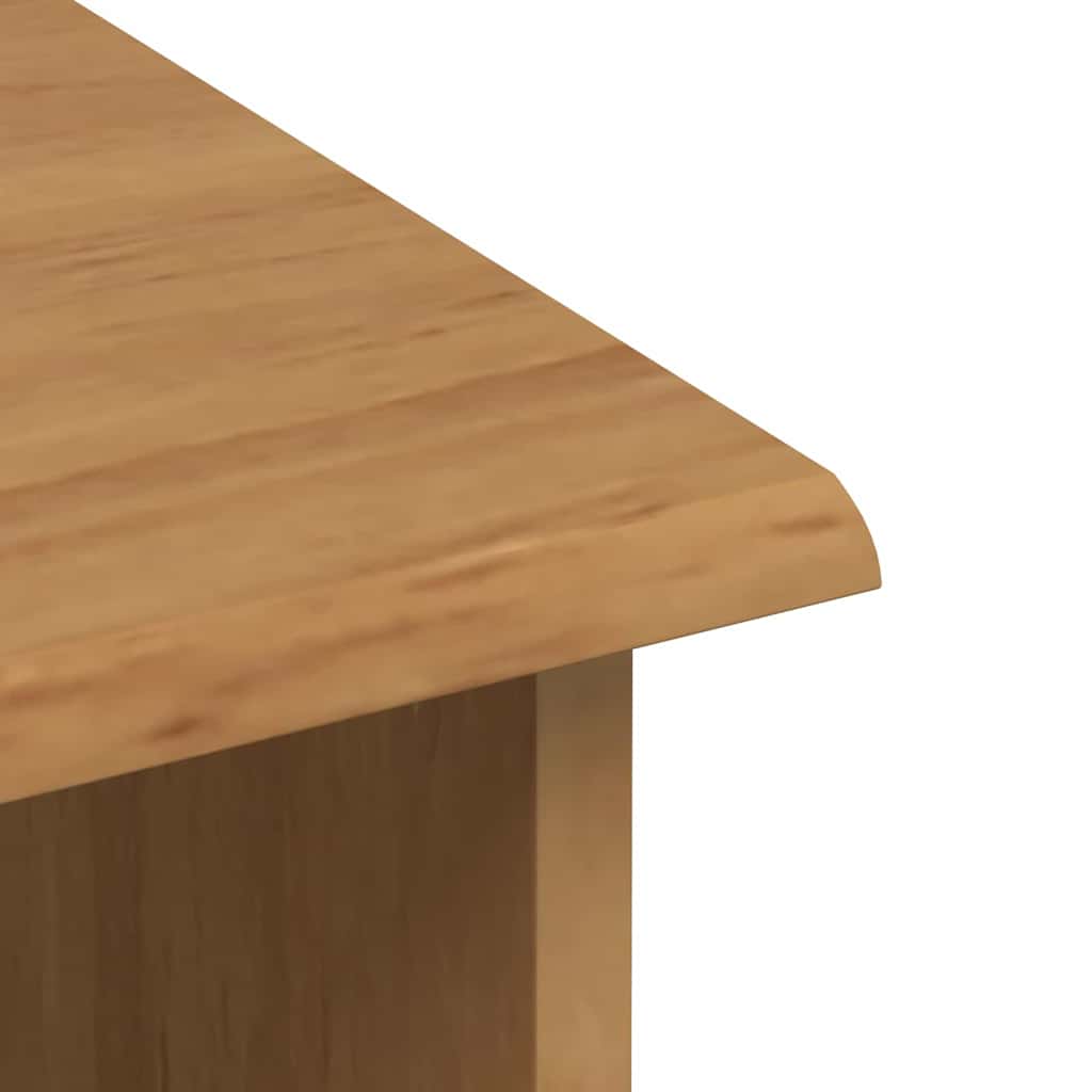 Kagy fiókkal ASKIM Mézes Viasz 91 x 40 x 200,5 cm Tömör fenyőfa
