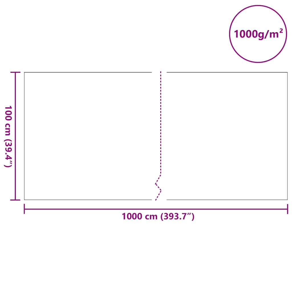Tó Gyapjú Szürke 1 x 10 m Poliészter és Pamut