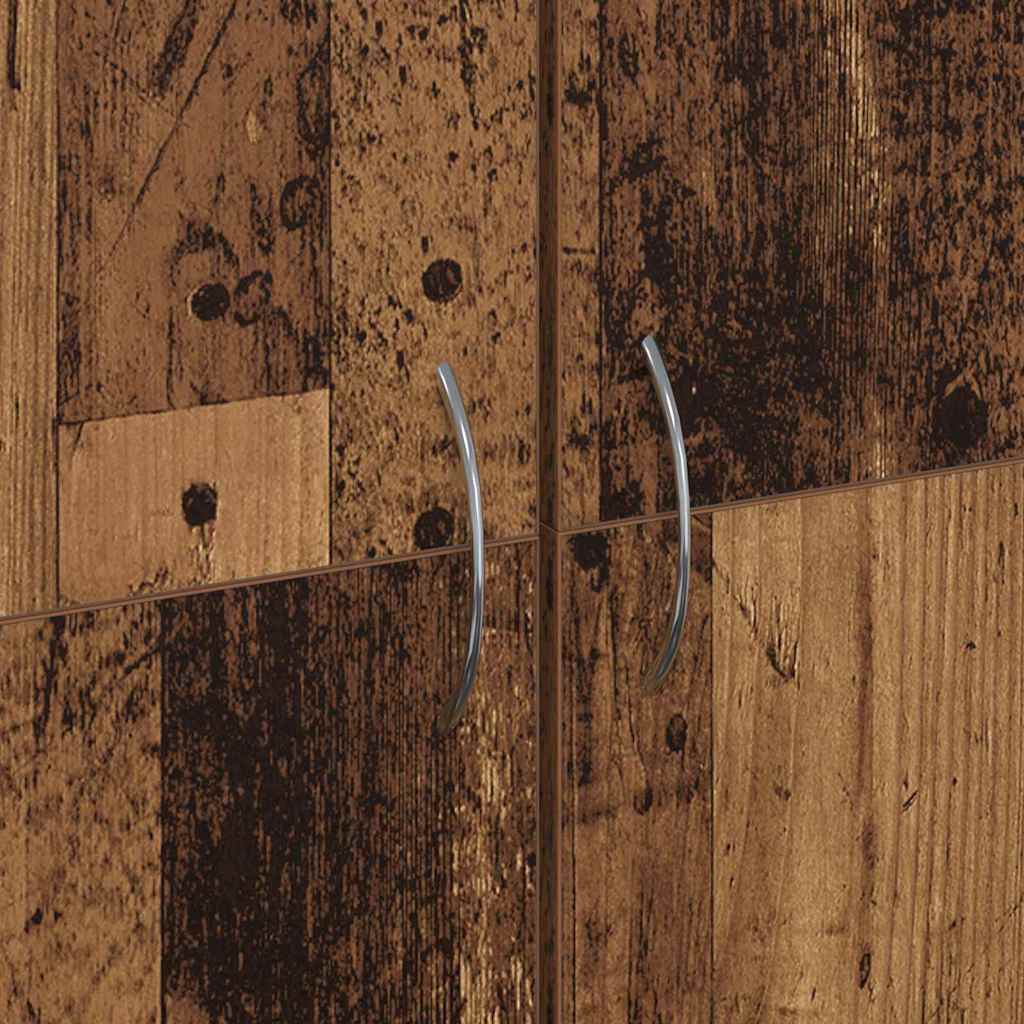 Irodai szekrény Antik Fa 60 x 32 x 152,5 cm Szerelt Fa