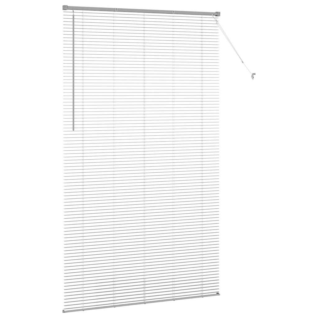 Zsalugáter Redőnyök Ezüst 220 x 135 cm Alumínium