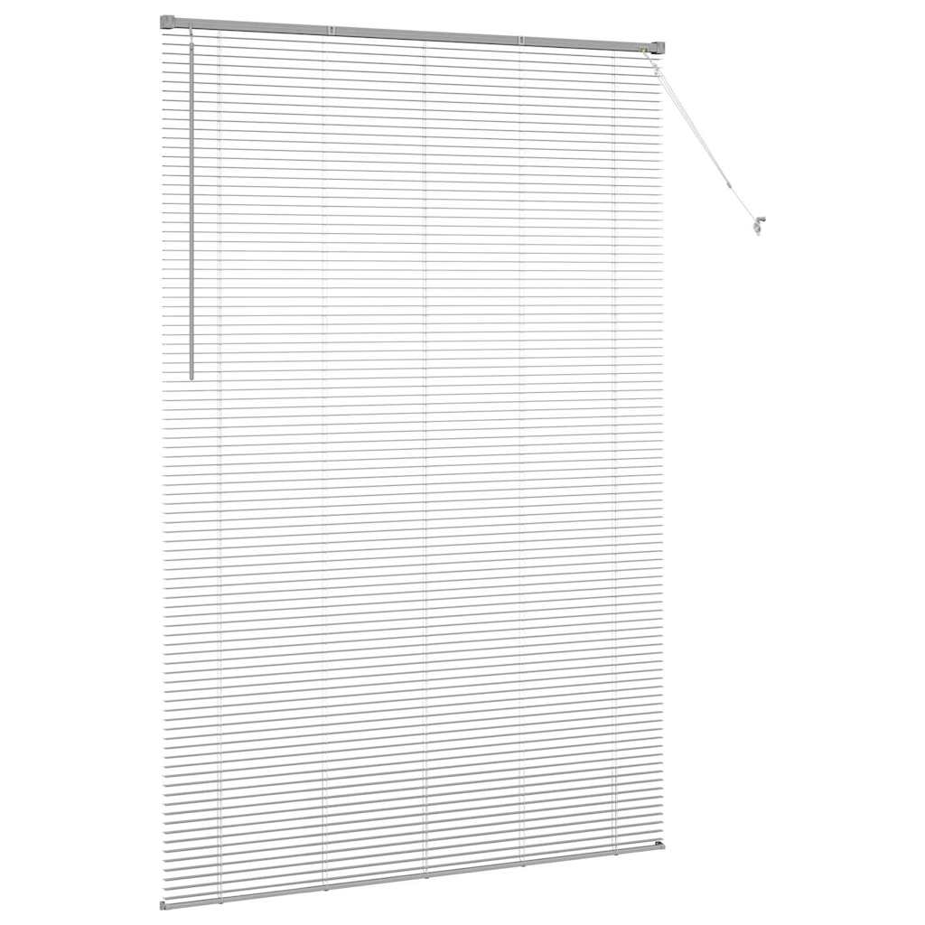 Zsalugáter Redőnyök Ezüst 220x150cm Alumínium