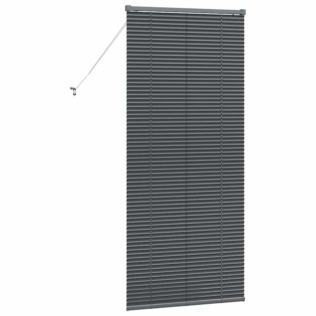 Zsalugáter Redőnyök Sötétszürke 175 x 75 cm Alumínium