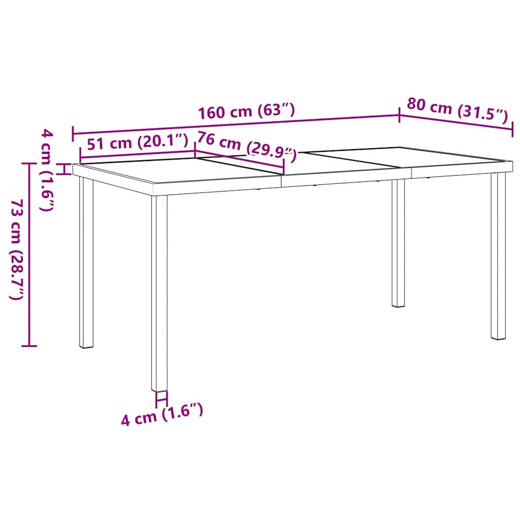 Kert étkező szett 7 pcs Beige és Világosszürke polirattan
