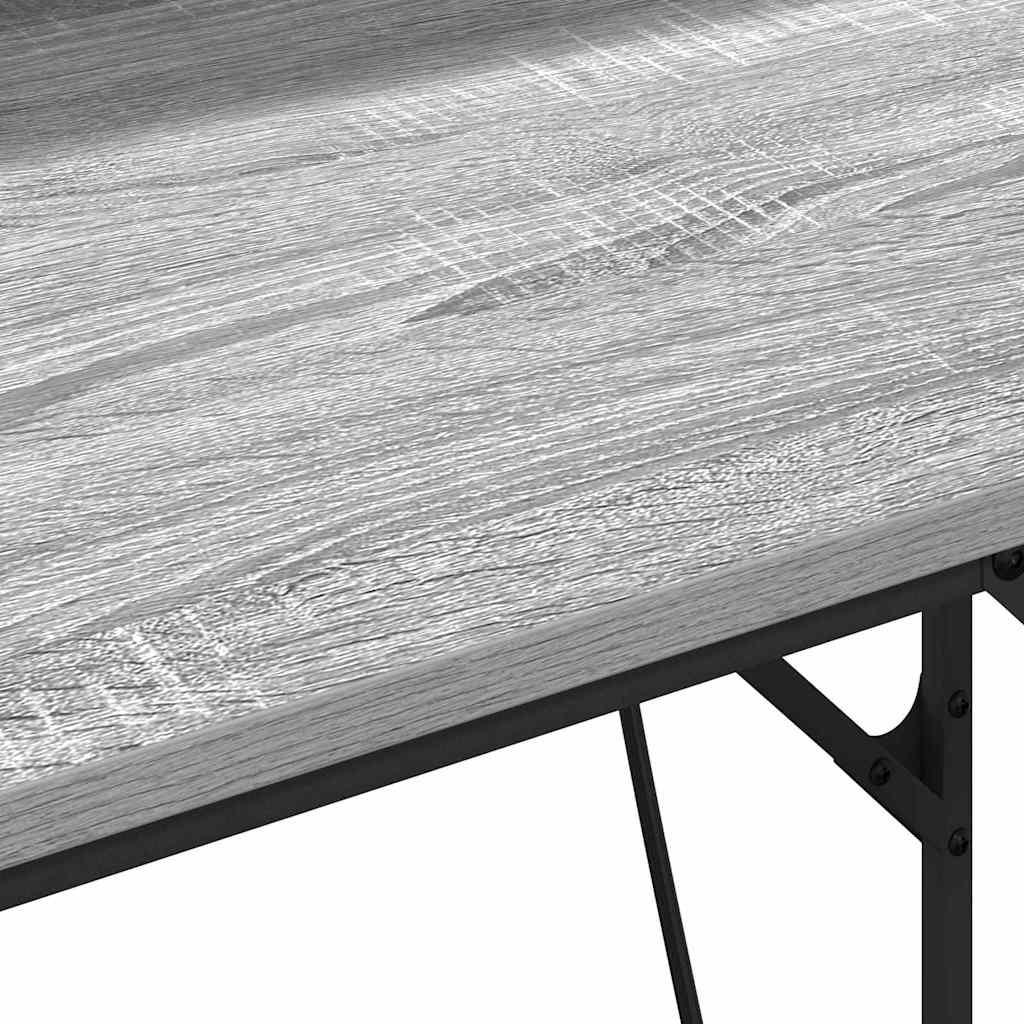 Asztal Szürke Sonoma Szerelt Fa 100 x 50 x 86,5 cm