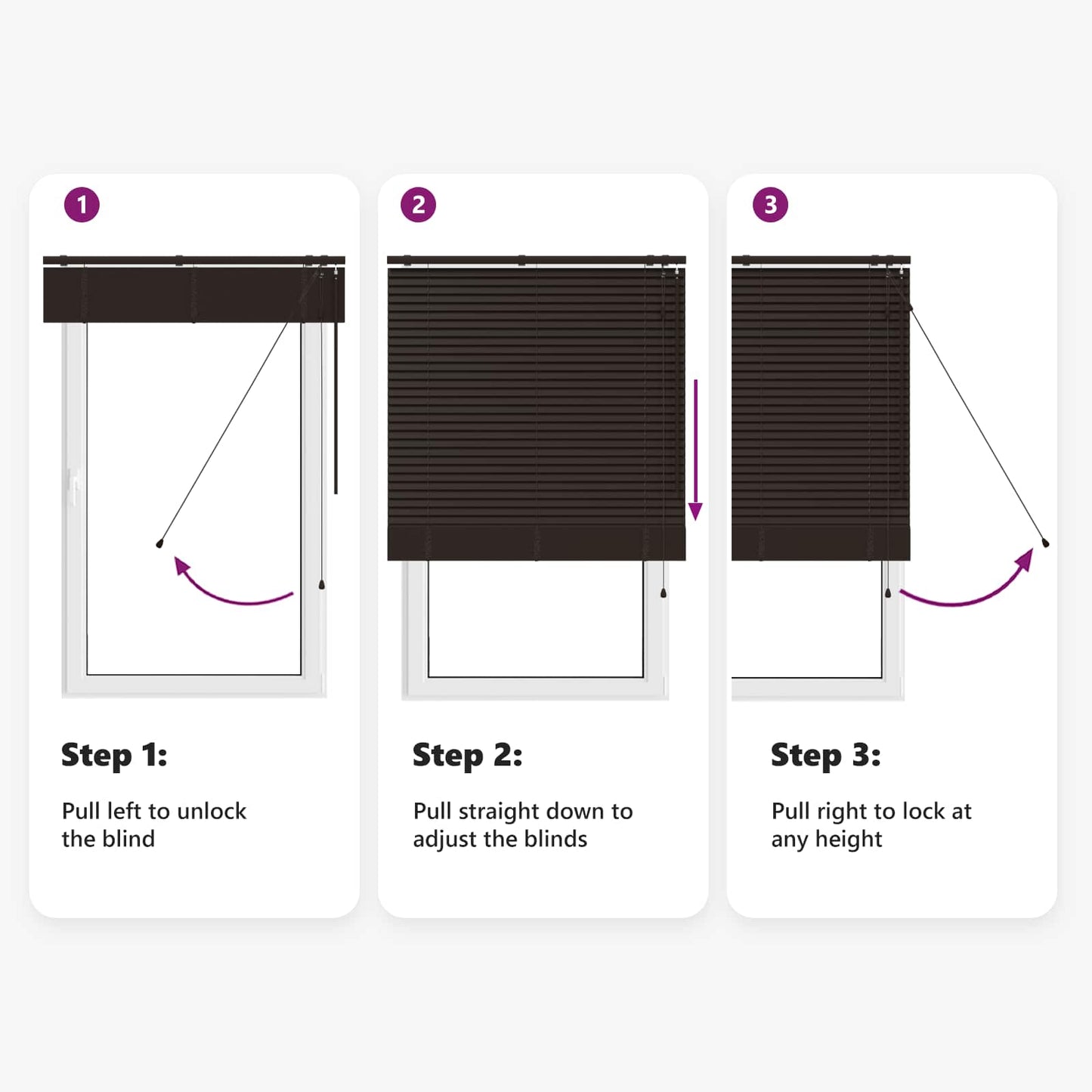 Zsaluzia Sötét Barna 70 x 130 cm 35 mm Masszív Paulownia fa
