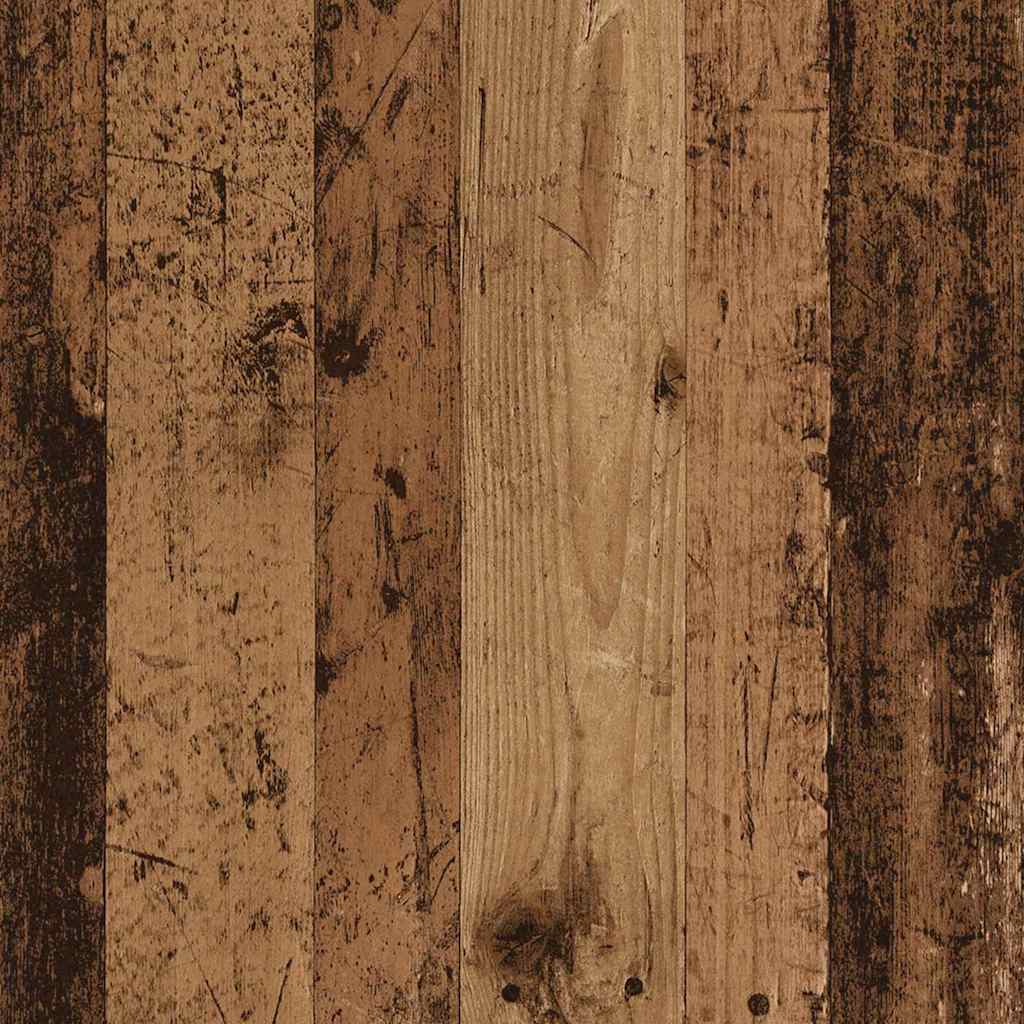 Fali szekrény 100 x 36,5 x 35 cm Szerelt Fa Öreg fa
