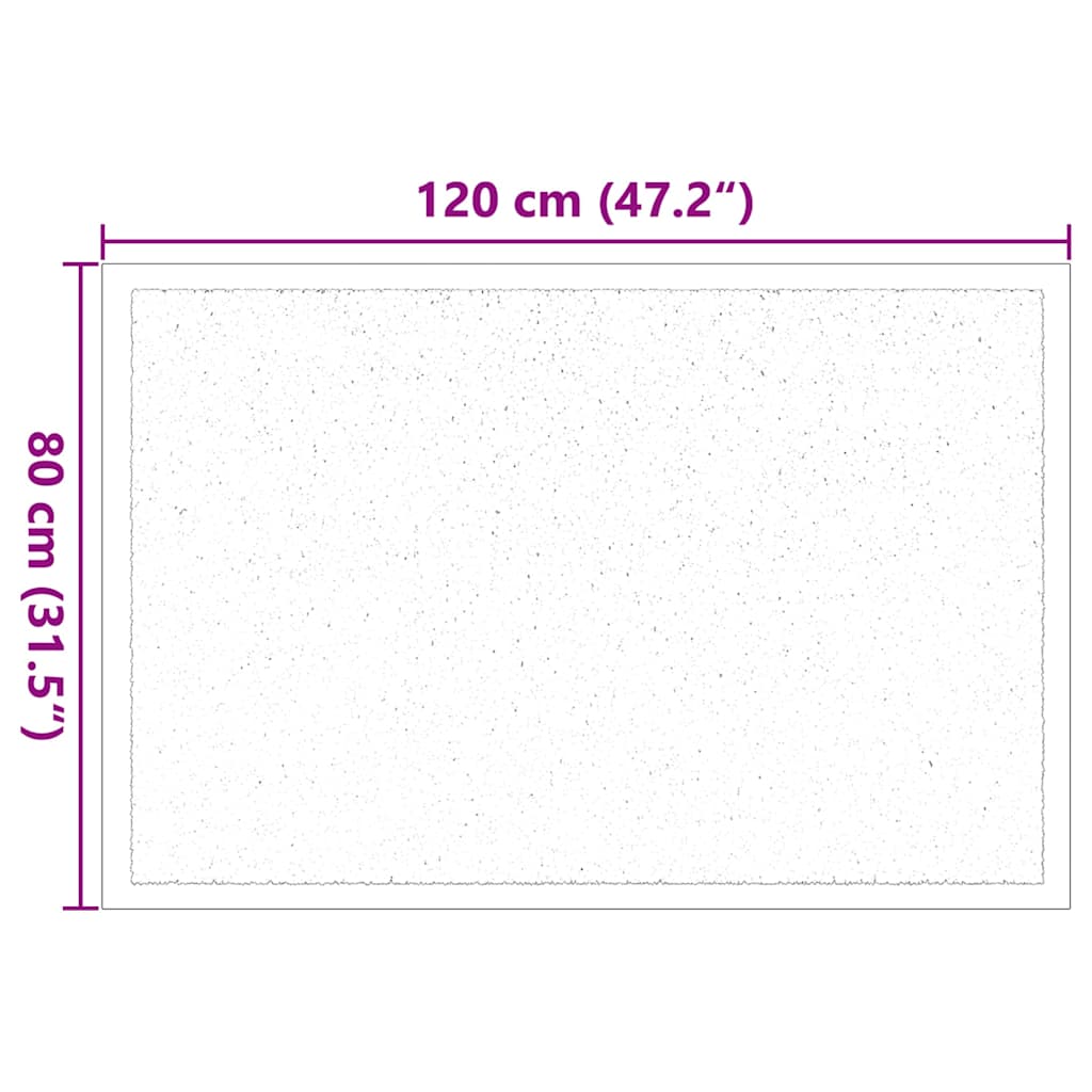 Ajtószőnyeg Bézs 60 x 40 x 1.2 cm Mackófleece