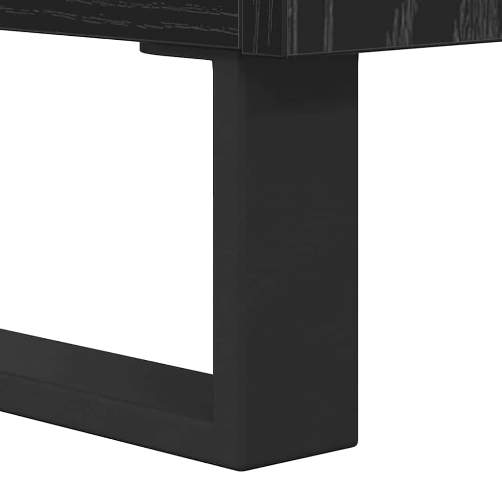Széf Fekete tölgy 69,5 x 34 x 90 cm Műszaki fa és vas