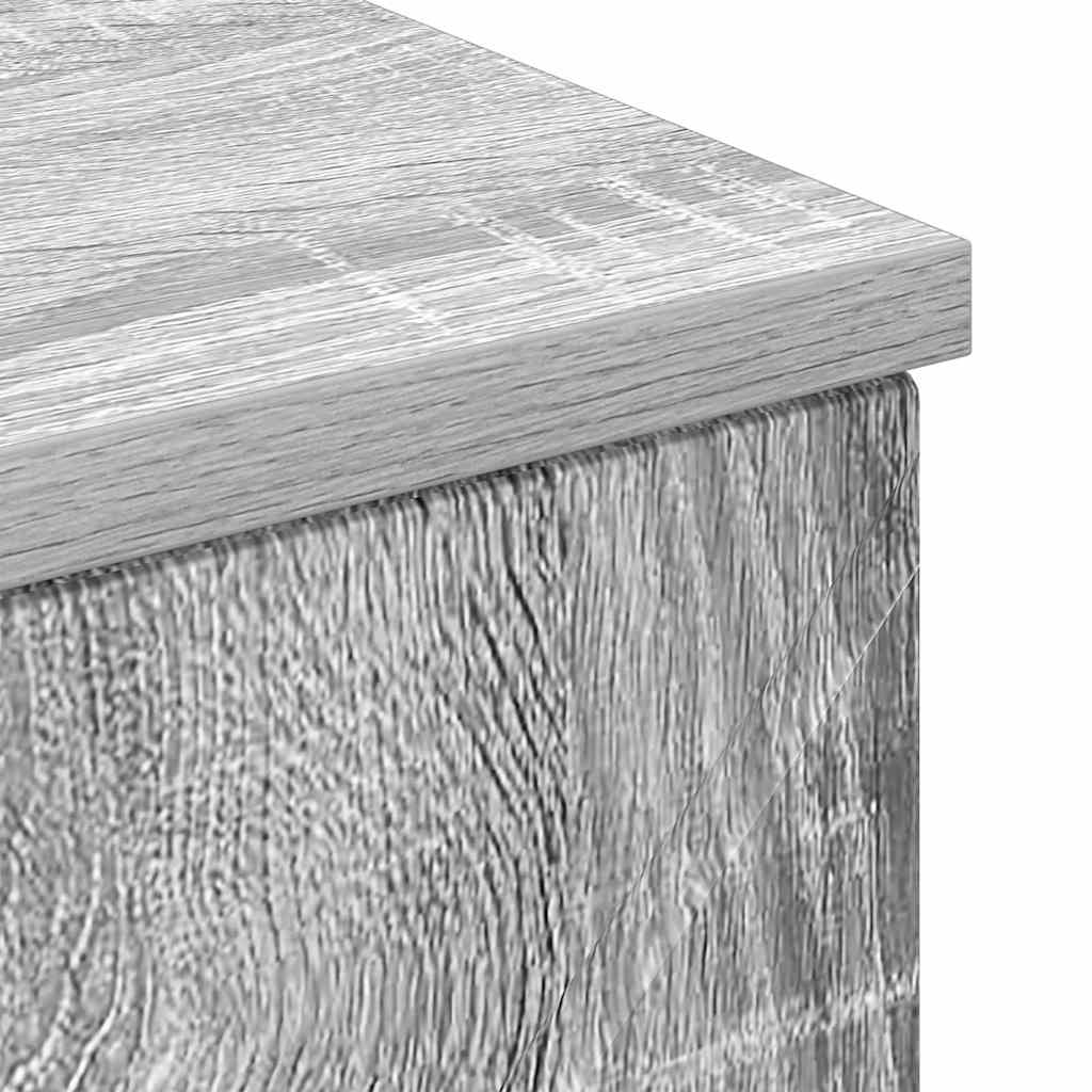 Fürdőszoba Székény Szürke Sonoma 30 x 35 x 80 cm Faanyag & Fém