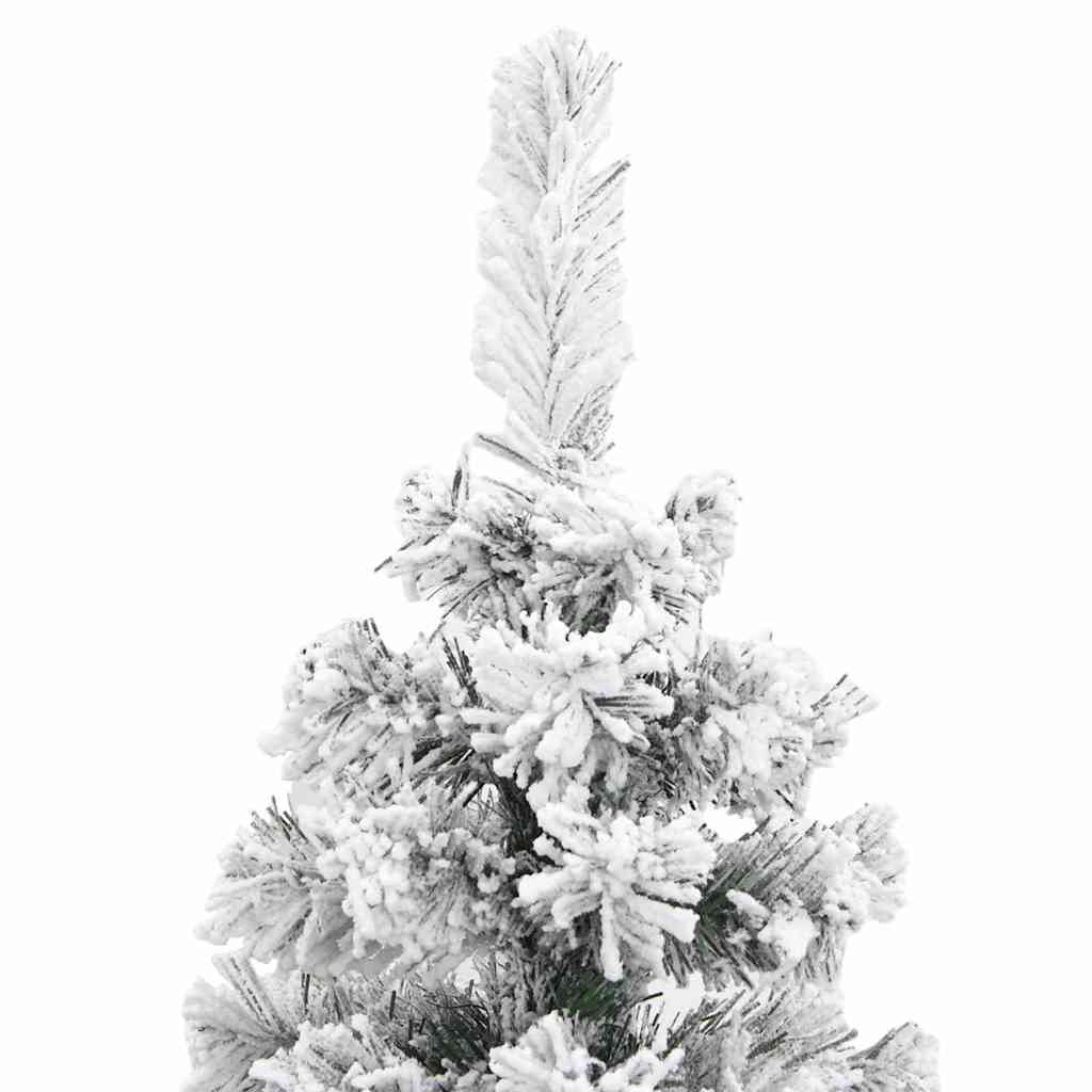 Mű karácsonyfa 300 LED-del Zöld 180 cm PVC, acél és műanyag