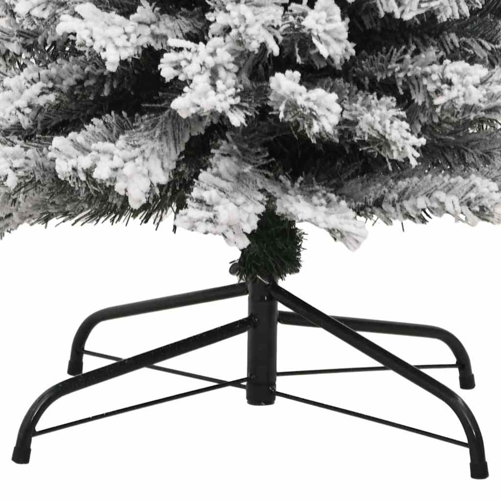 Mű karácsonyfa 300 LED-del Zöld 240 cm PVC, acél és műanyag