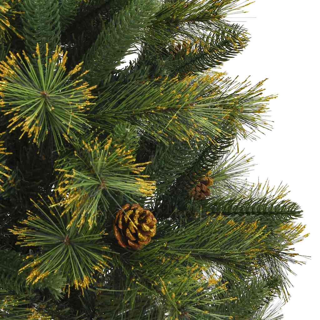 Műanyag Hajtogatós Karácsonyfa Tojásokkal Zöld 120 cm