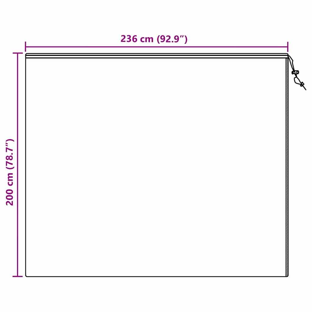 Fagy Elleni Növény Gyapjú Fedők 3 pcs Zöld 2 x 2,36 m