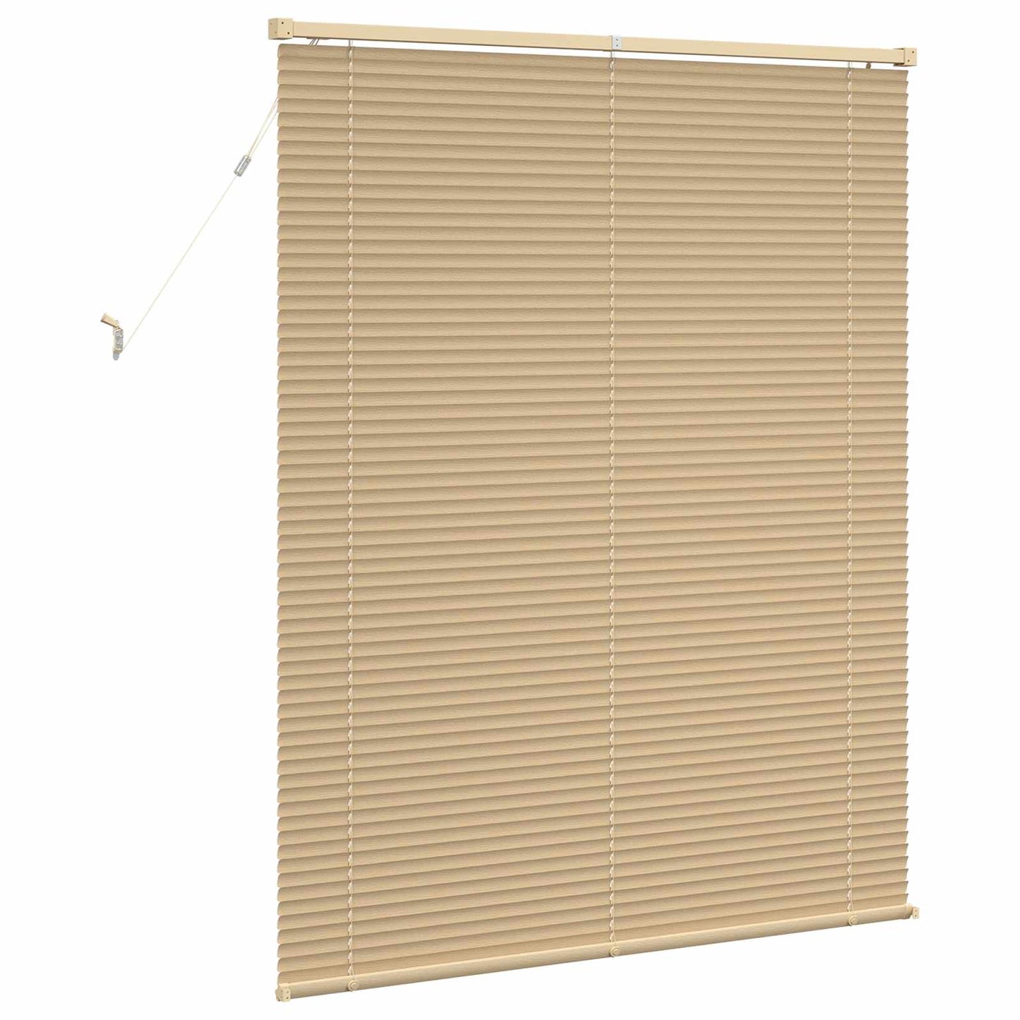 Zsaluzia Világos barna mintával 150 x 110 cm 25 mm PVC