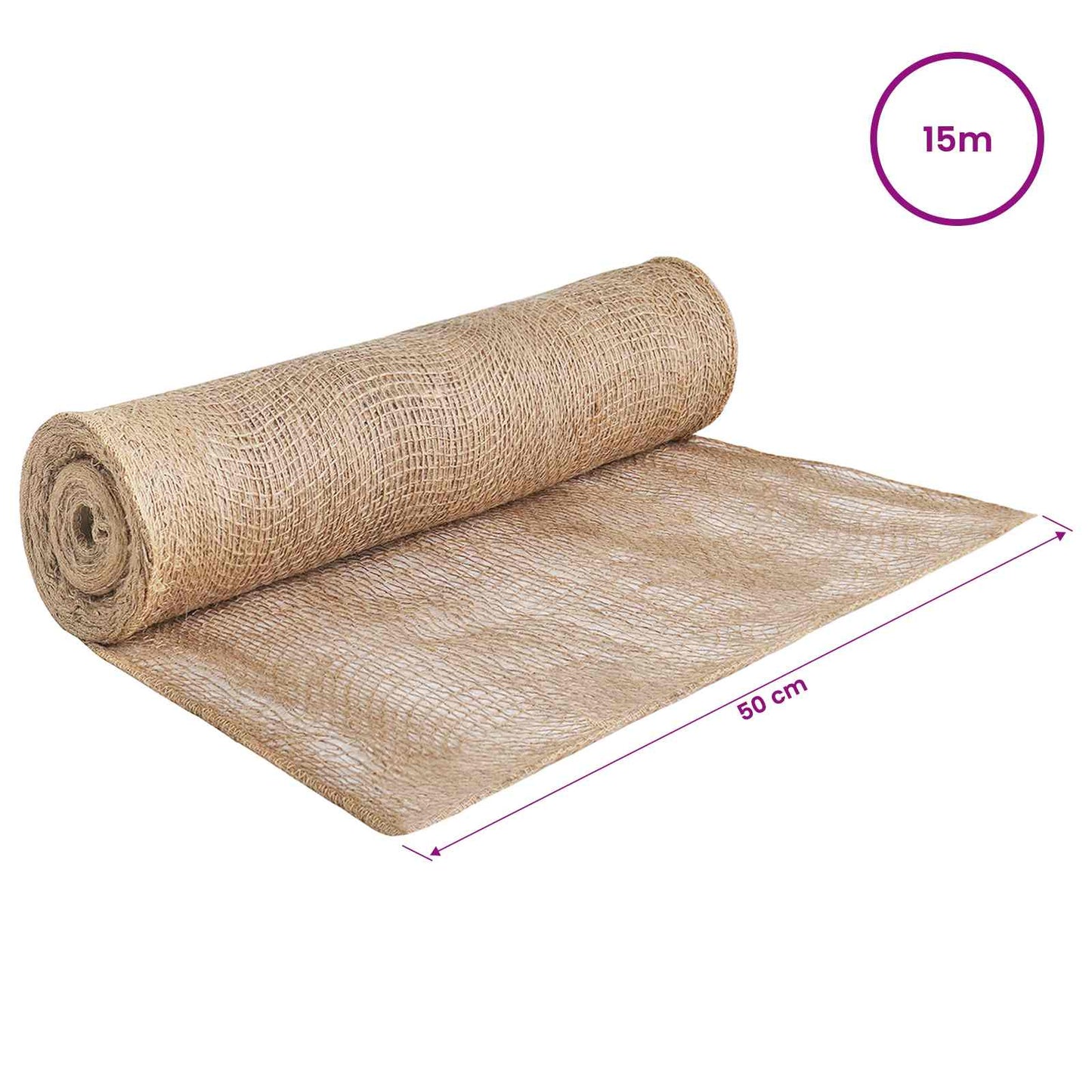Juta tekercs 50 x 1500 cm