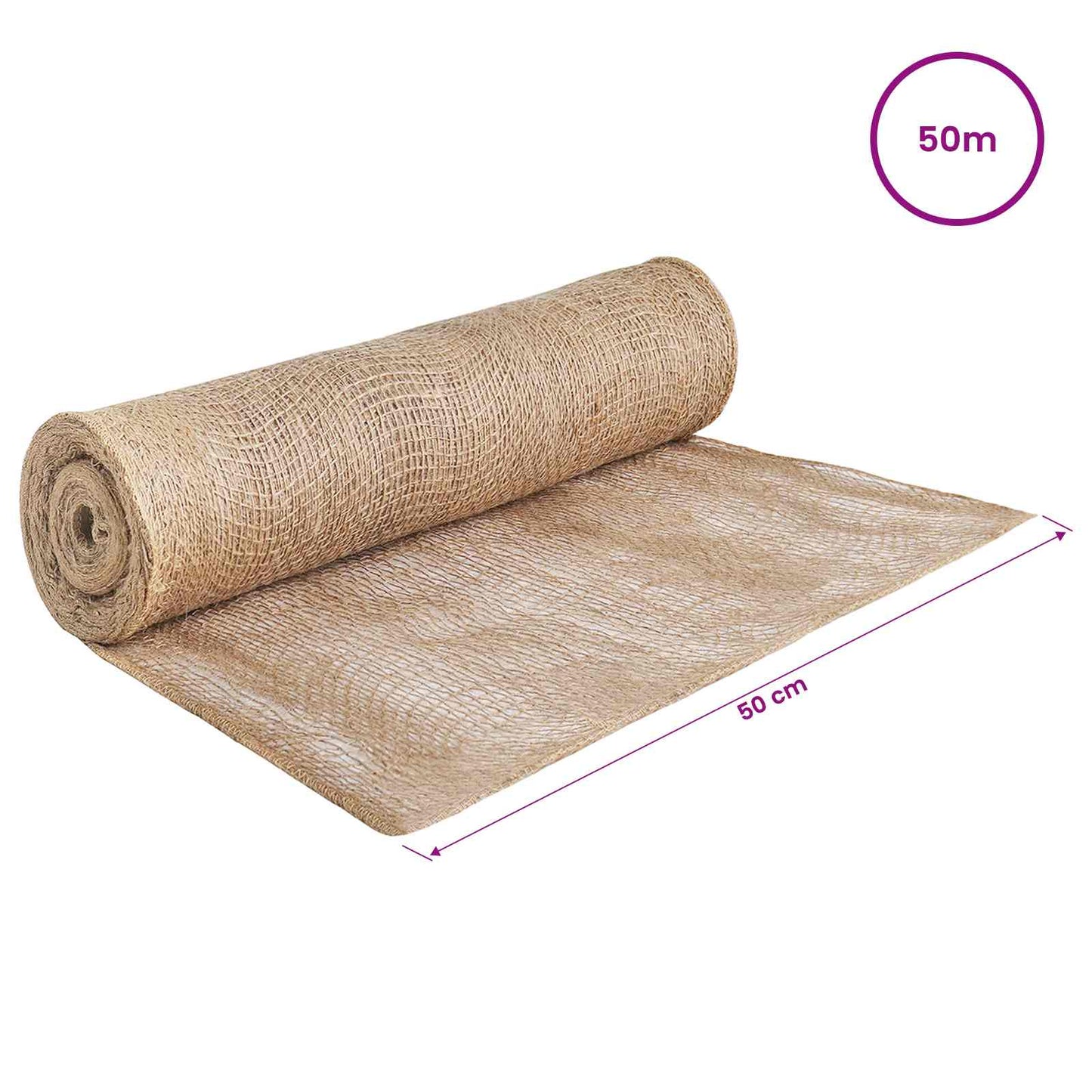 Juta tekercs 50 x 5000 cm
