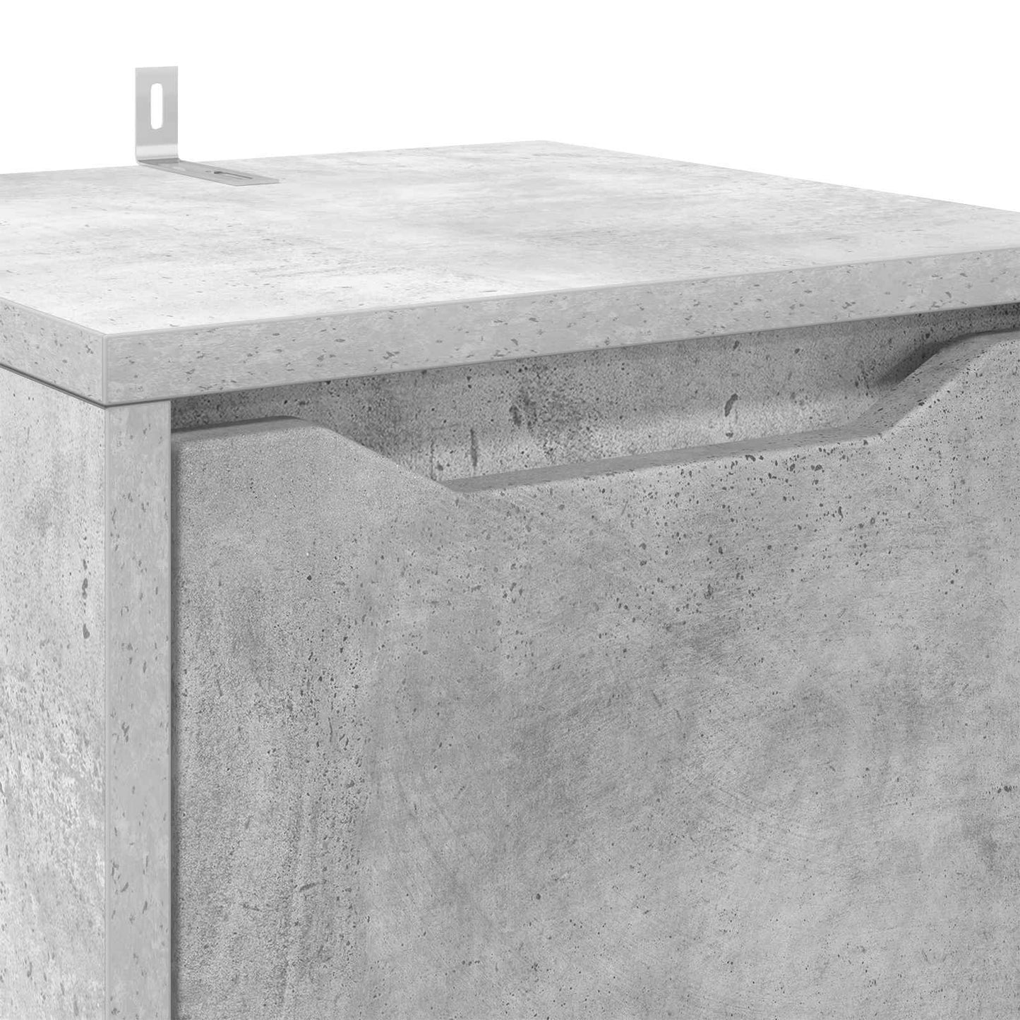 Fürdőszoba Székény Beton Szürke 30,5 x 30 x 101 cm Szerelt Fa