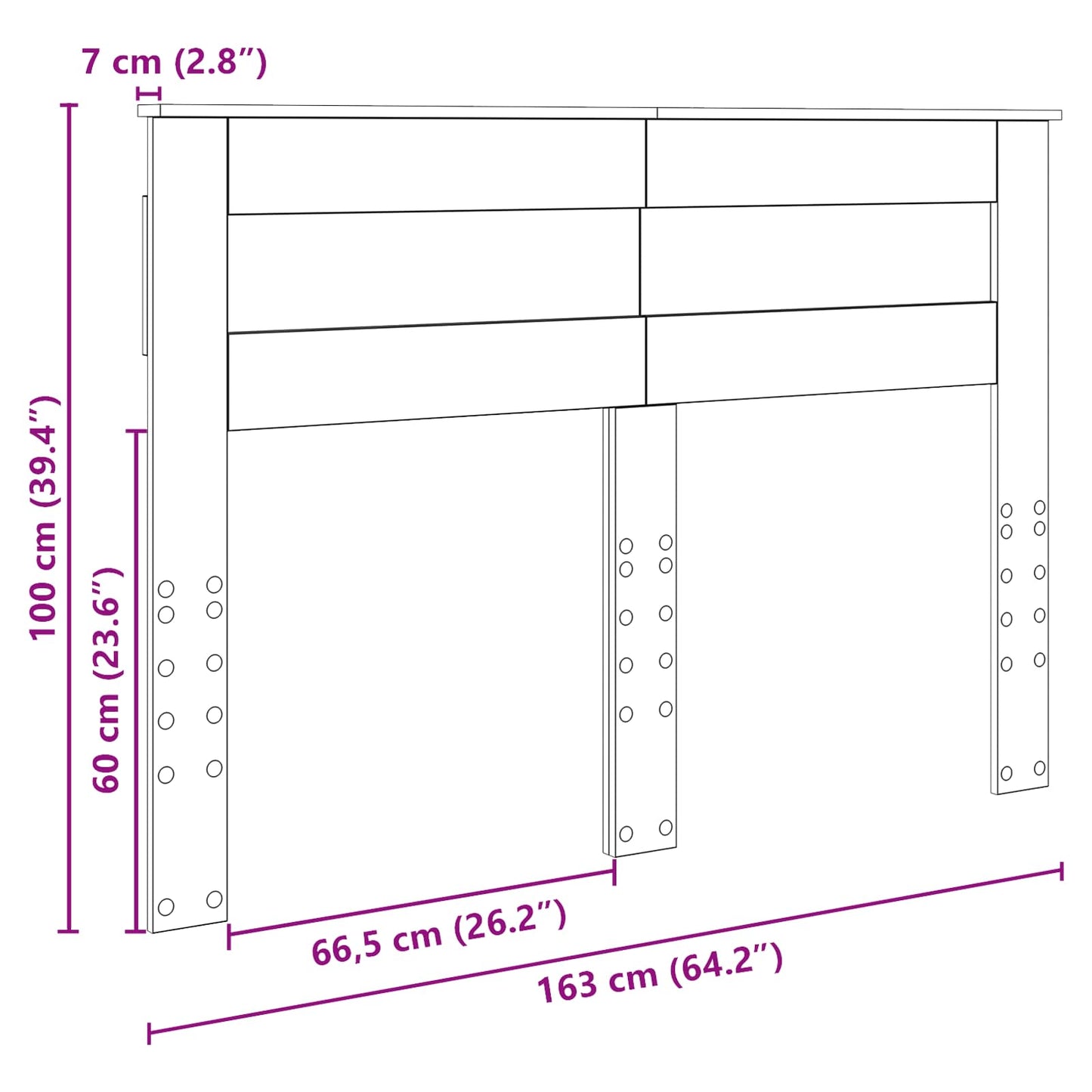 Fejtámla Öreg fa Szerelt fa