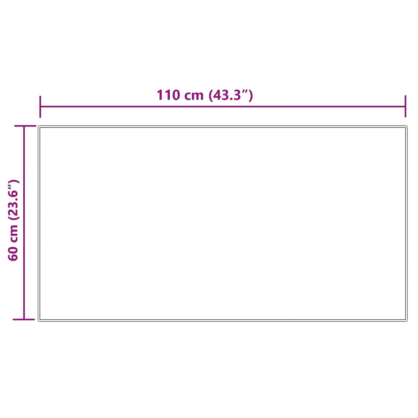 Műbáránybőr szőnyeg TAFALLA Krémszínű 60 x 110 cm Poliészter
