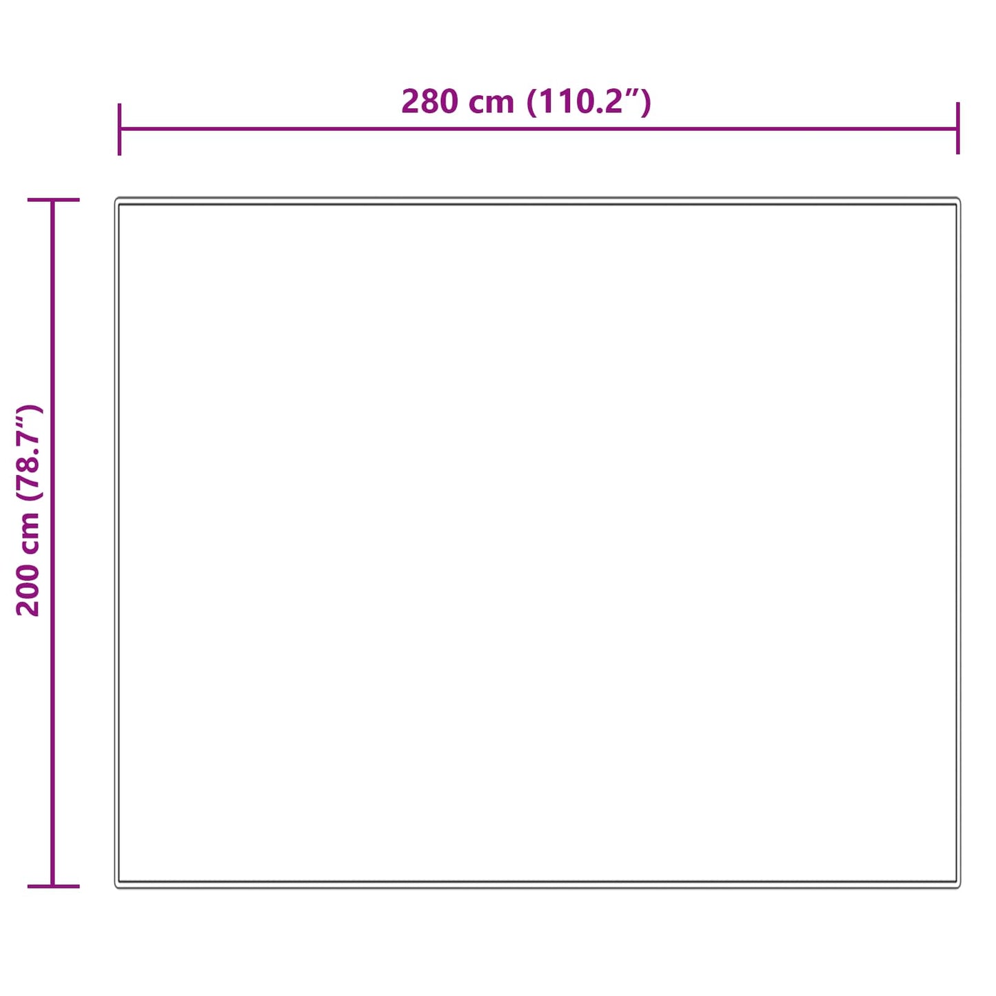 Műbáránybőr szőnyeg TAFALLA Krémszínű 200 x 280 cm Poliészter