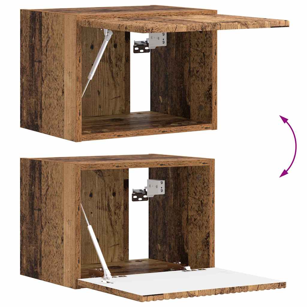 TV Fali Szekrény Öreg fa 39 x 31 x 29,5 cm Faanyag