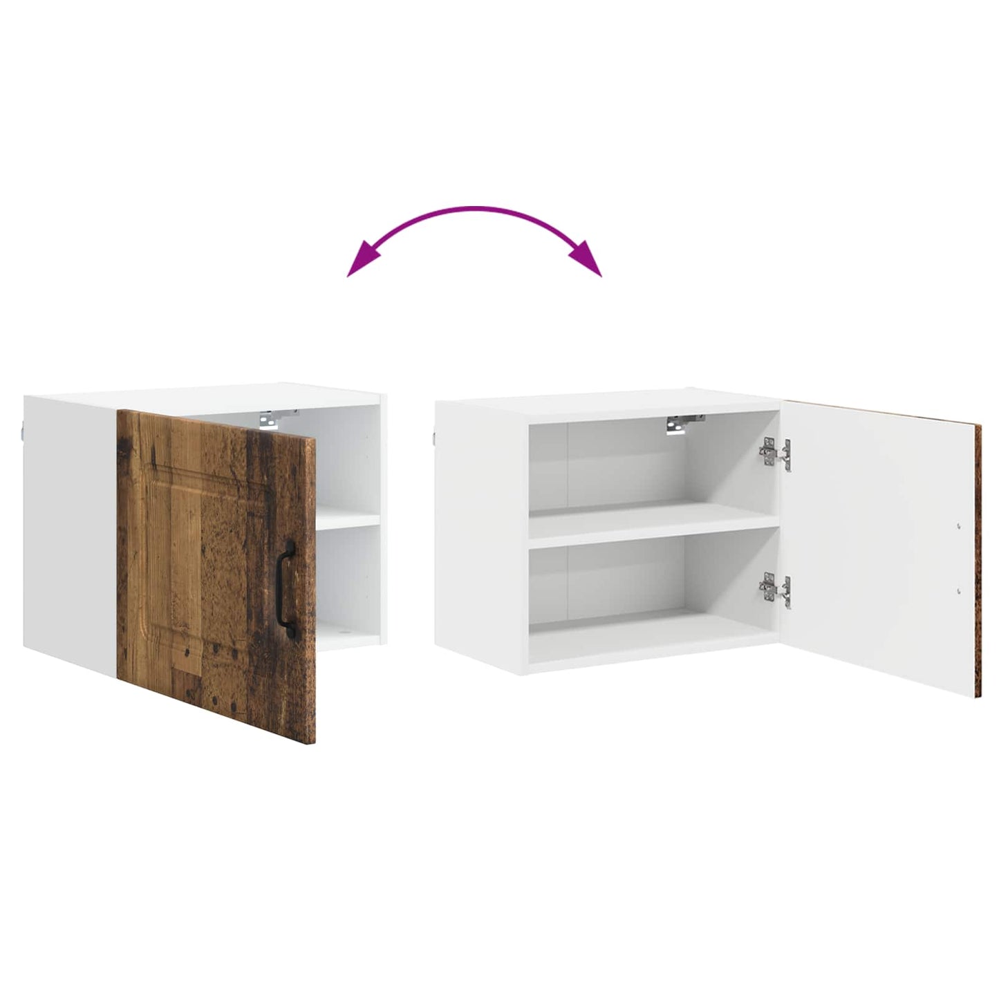 Mosogatógép panel Kalmar Öreg fa 50 x 31 x 40 cm Faanyag