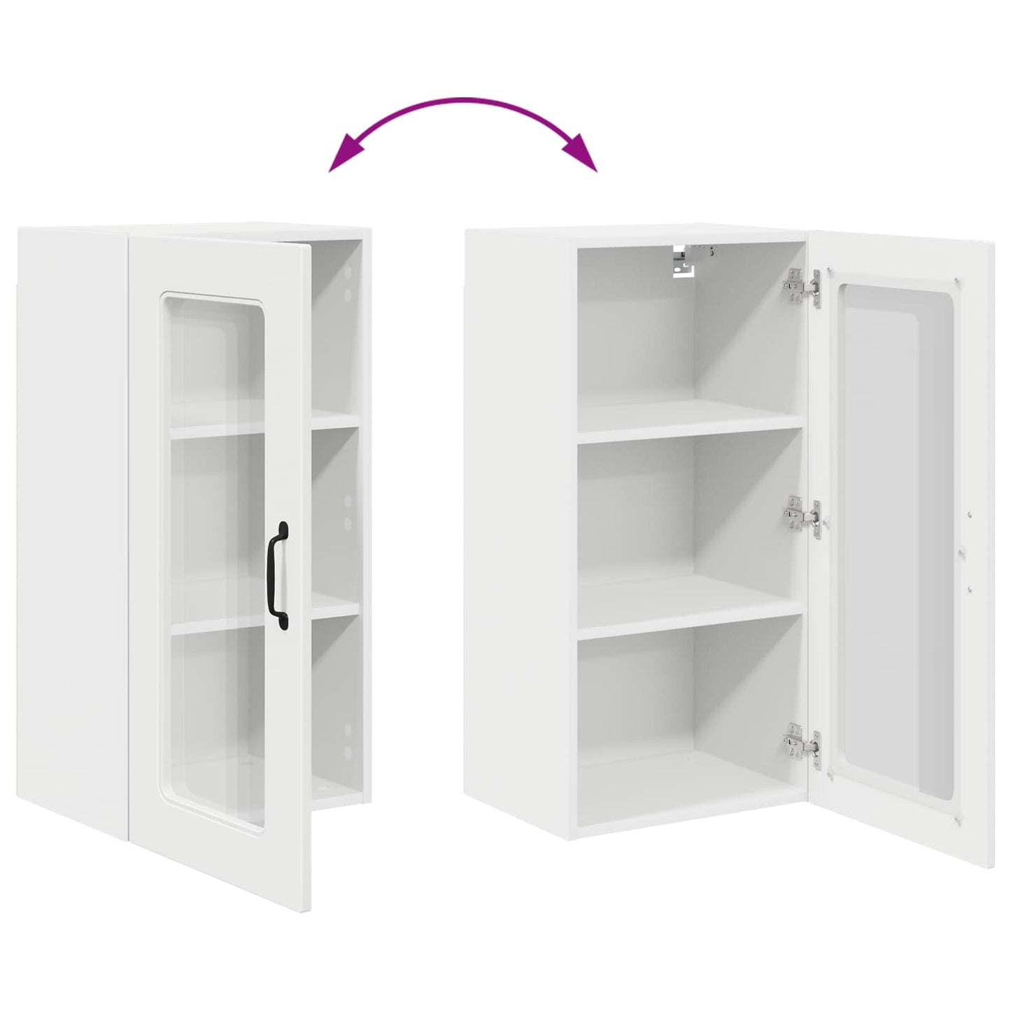 Mosogatógép panel Kalmar 2 pcs Fehér Szerelt Fa