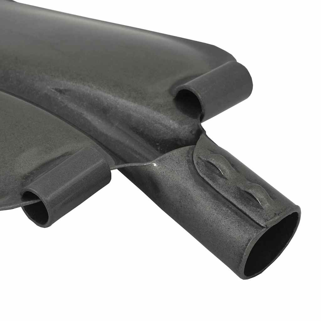 Lapát Fej 4 pcs Ezüst 33 x 21 cm Porszórt acél