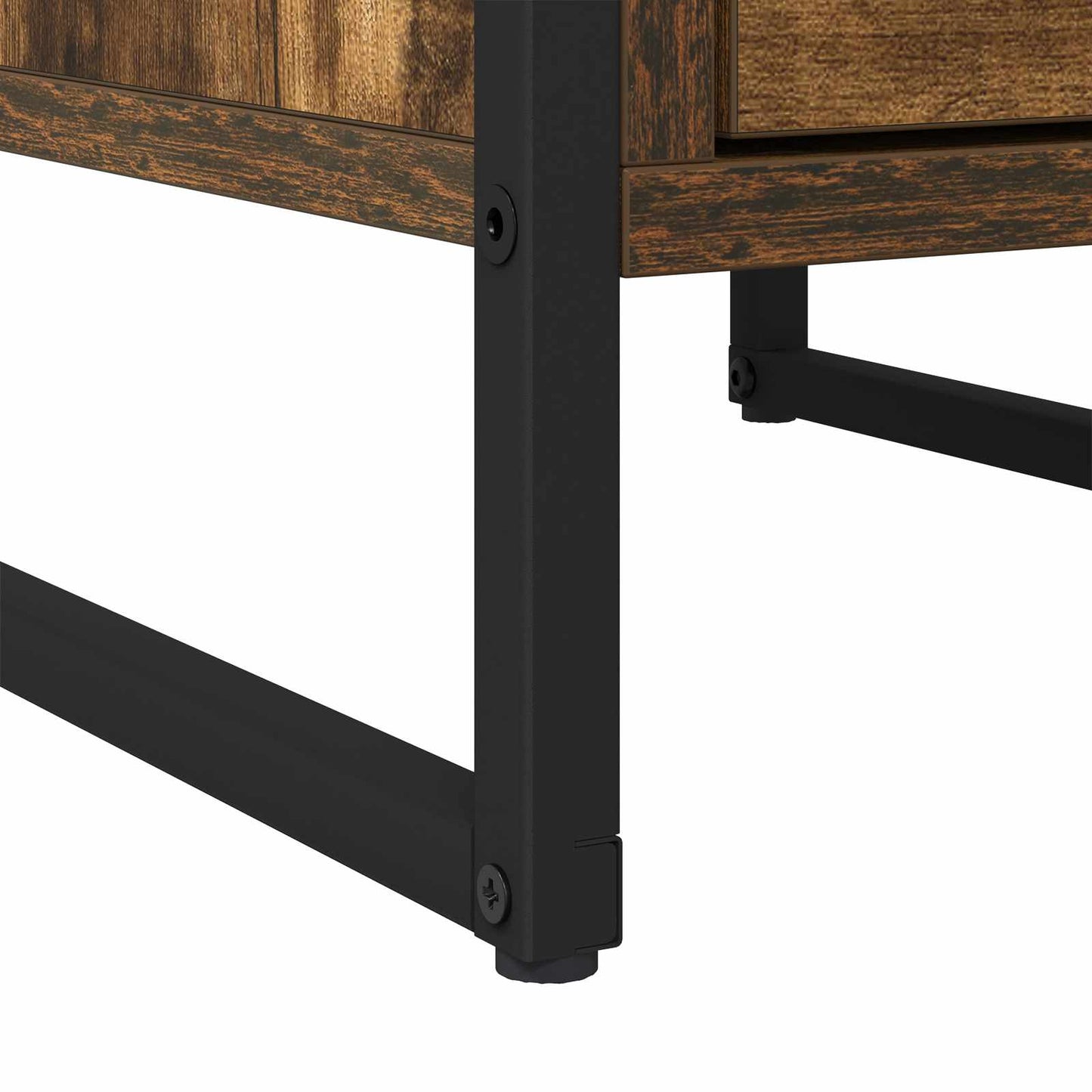 Éjjeli asztal 2 pcs Füstös tölgy 39,5 x 30 x 50 cm Faanyag