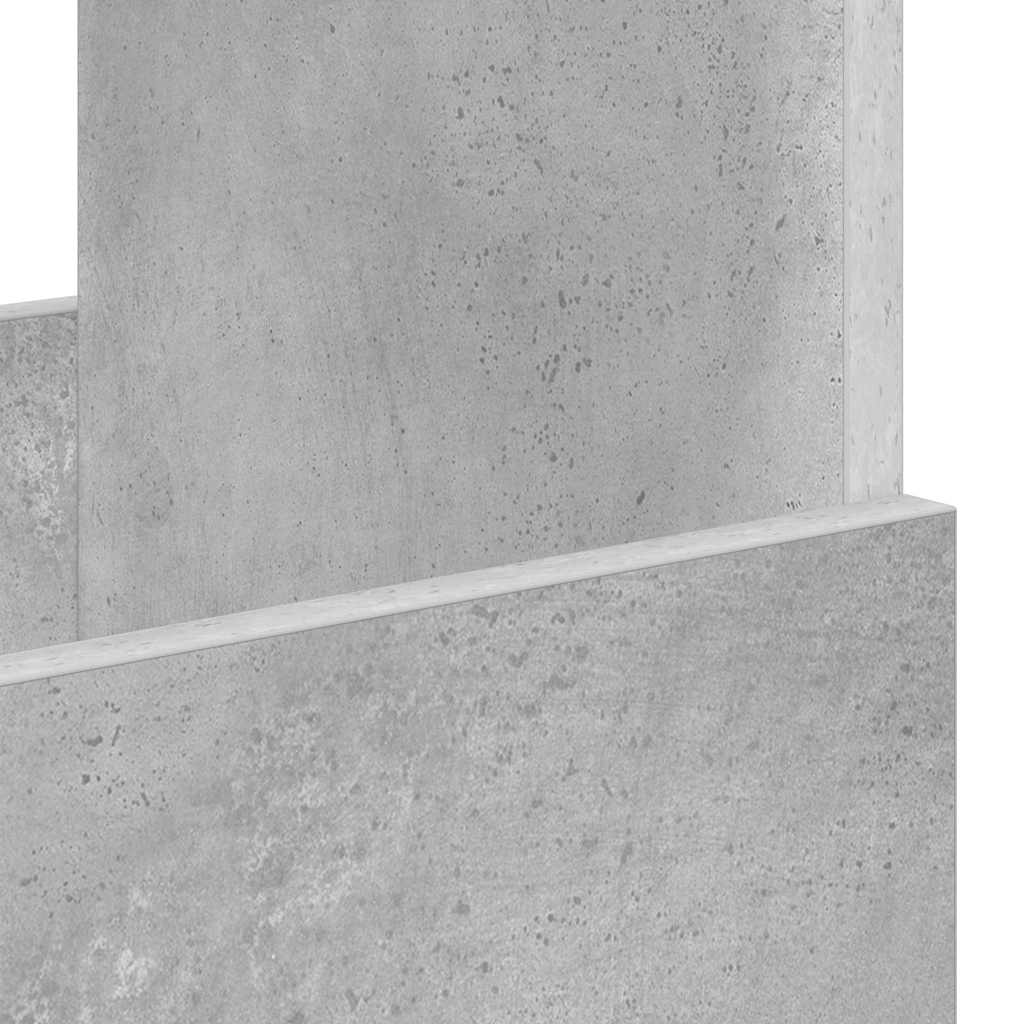 Magazin állvány 2 pcs Beton Szürke 35 x 30 x 45 cm