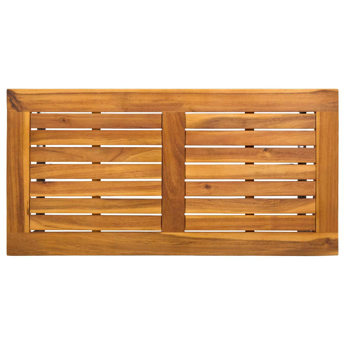 Kültéri Asztal Fekete 80 x 40 x 40 cm Acél és poli rattan