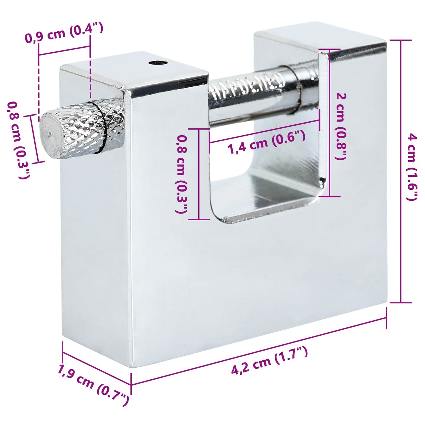 Lakat 12 pcs Ezüst Acél