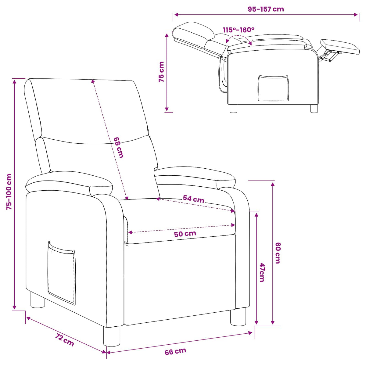 Dönthető Barna Műbőr