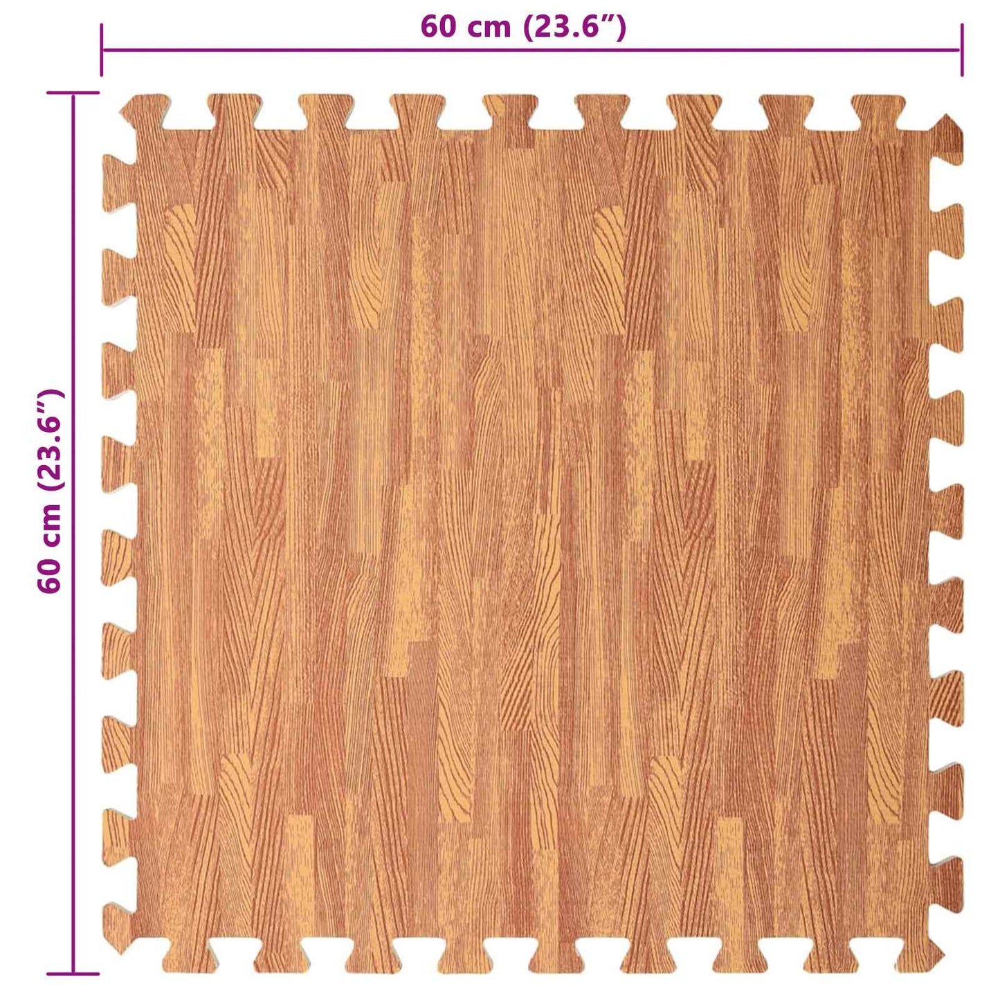 Medence aljzat 12 db faszínű 4,32 ㎡ EVA Hab