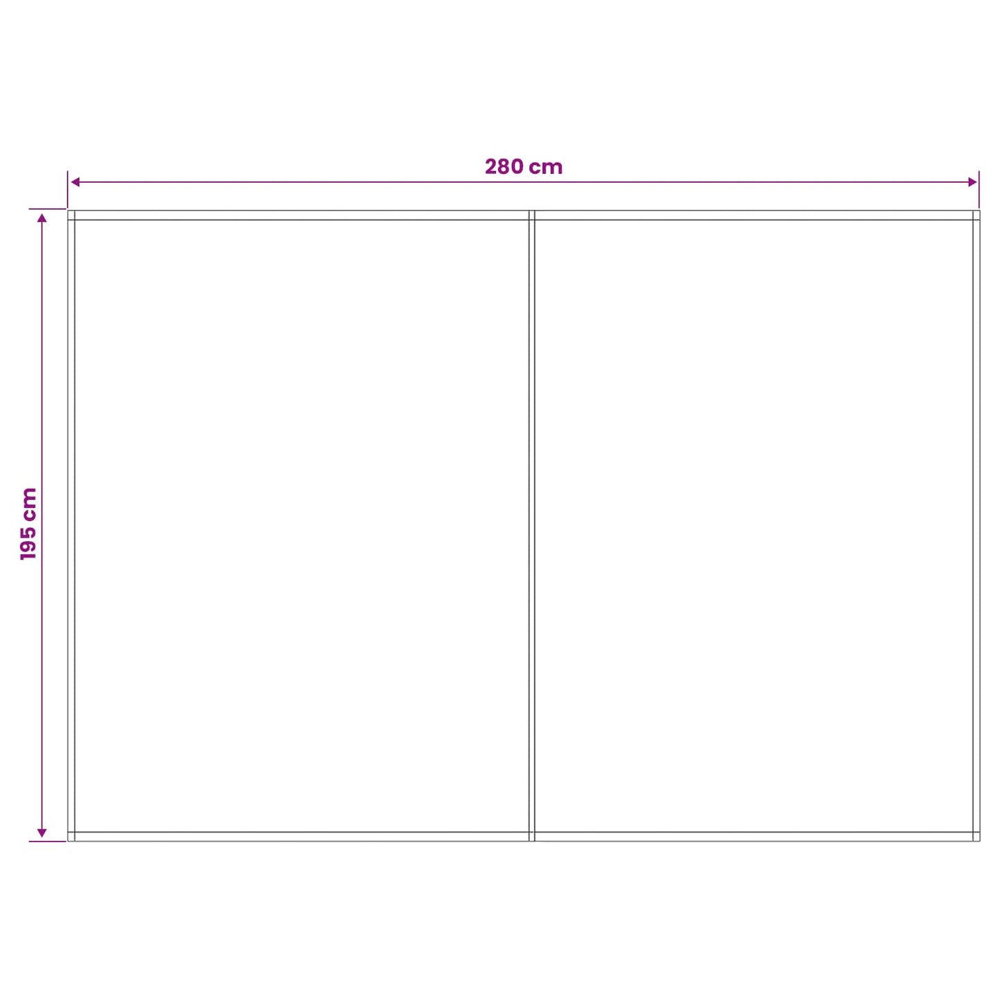 Napellenző ponyva Barna 300 x 200 cm Poliészter