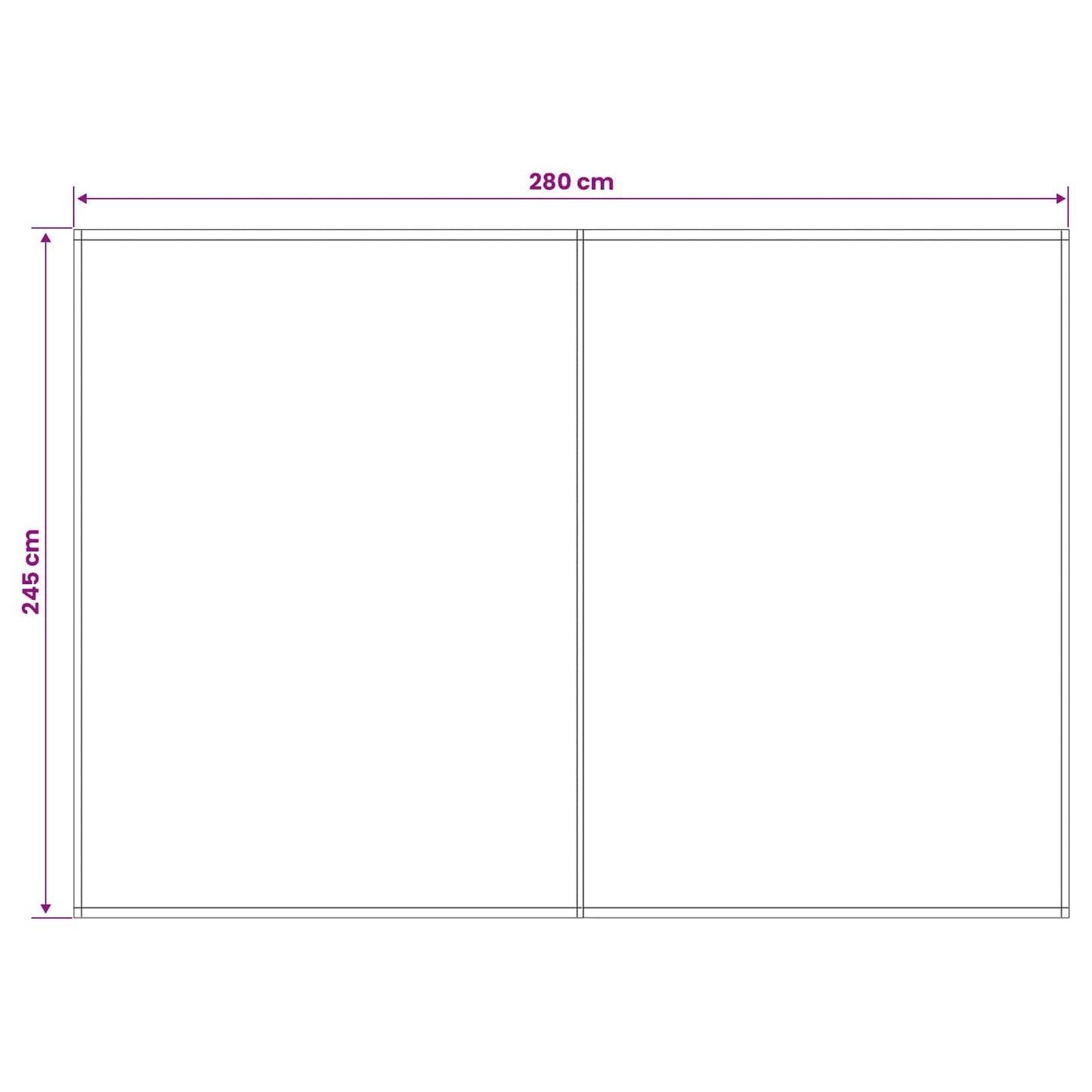 Napellenző ponyva Kék és Narancs 300 x 250 cm Poliészter