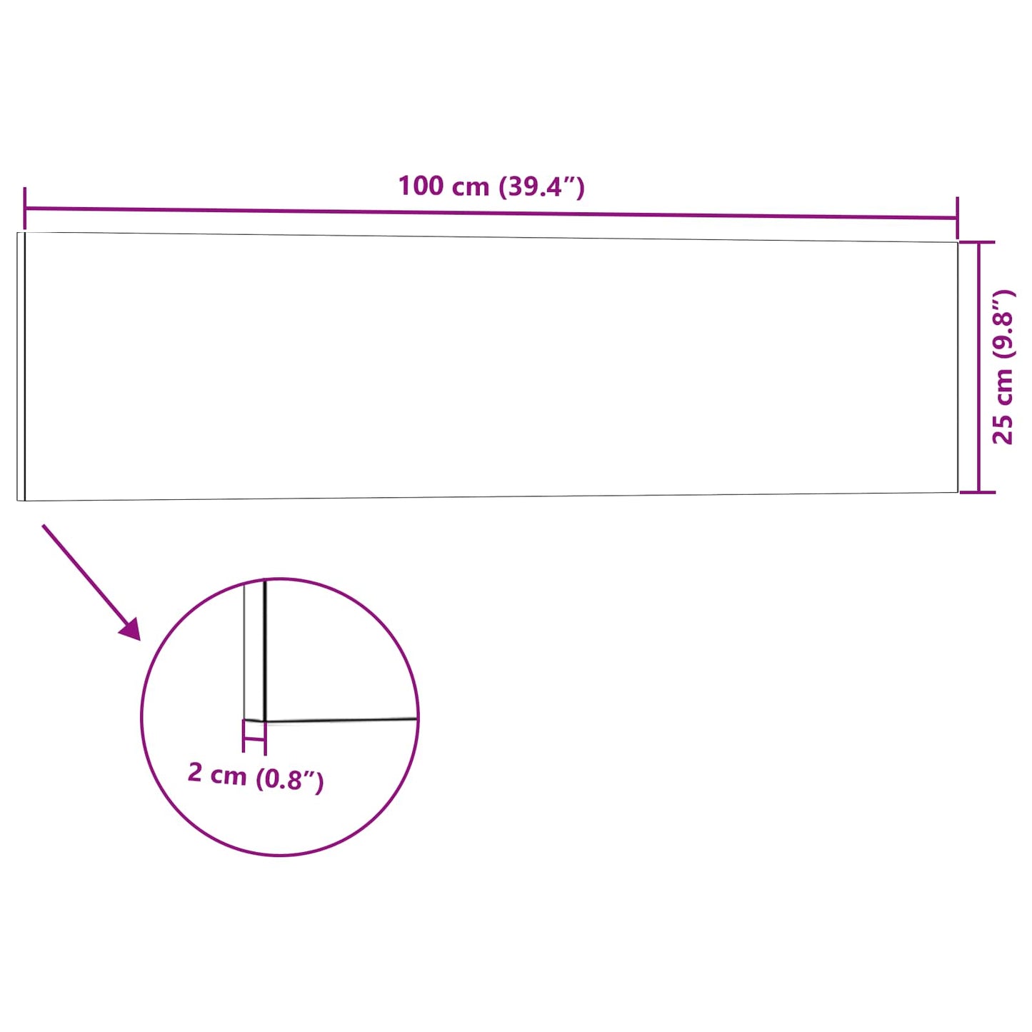 Fali panelek 10 db 100 x 25 cm Fehér és piros EPS Hab