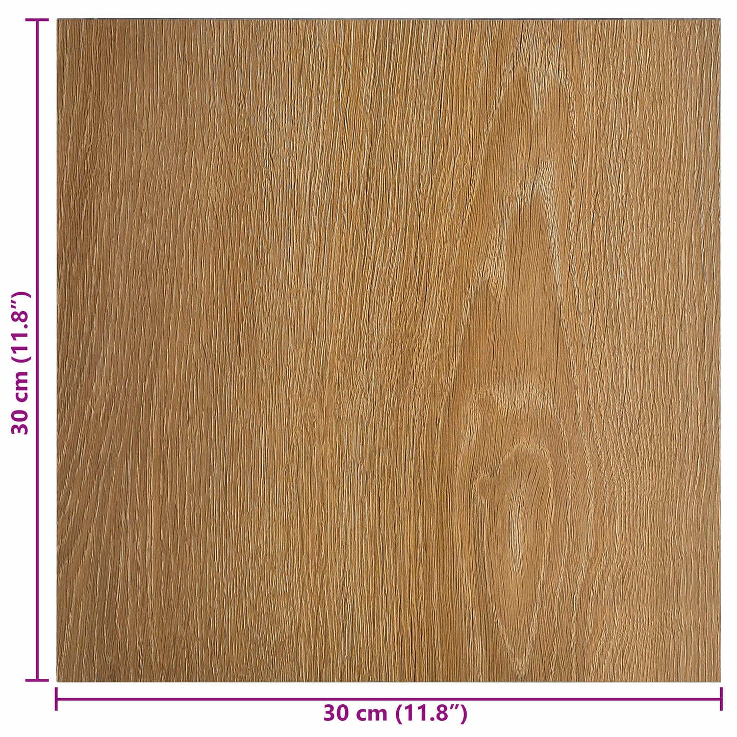 Öntapadós Padló Panelek 30,5 x 30,5 cm 20 pcs PVC faszínű