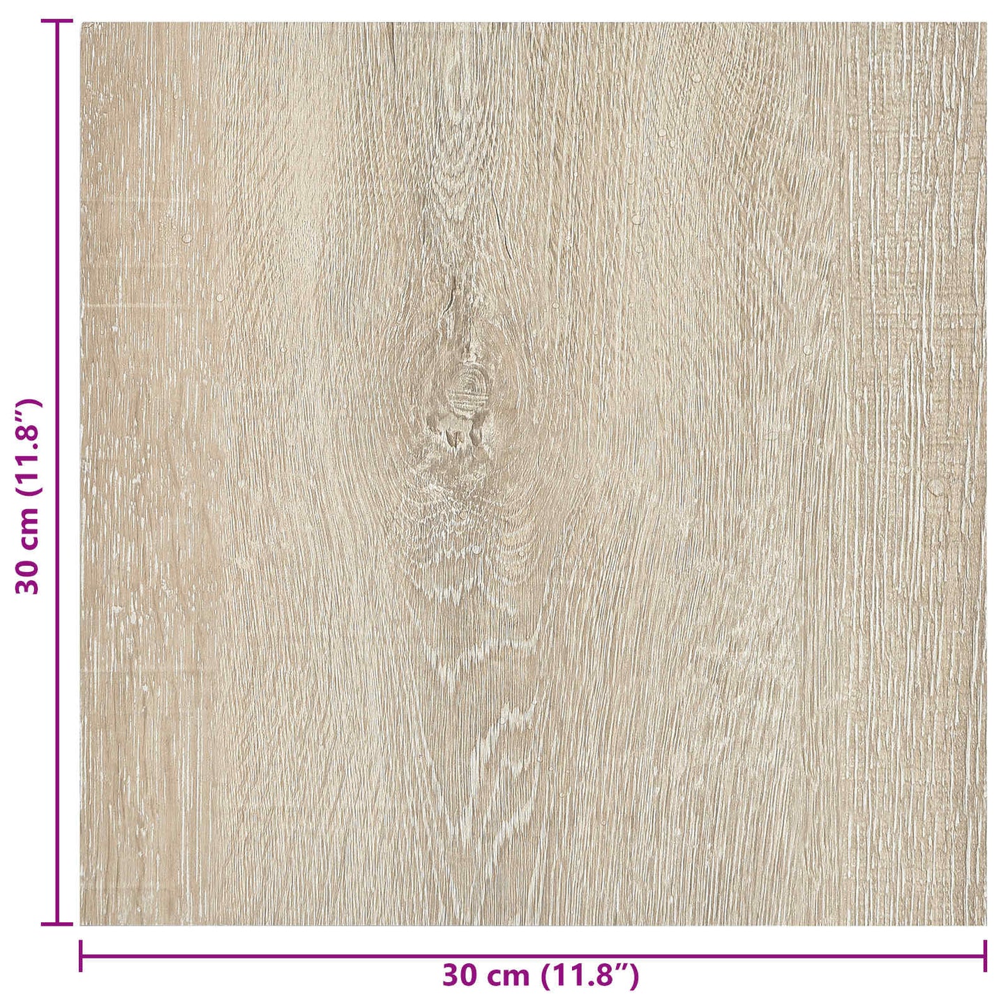 Öntapadós Padló Panelek 30,5 x 30,5 cm 20 pcs PVC Barna és Bézs