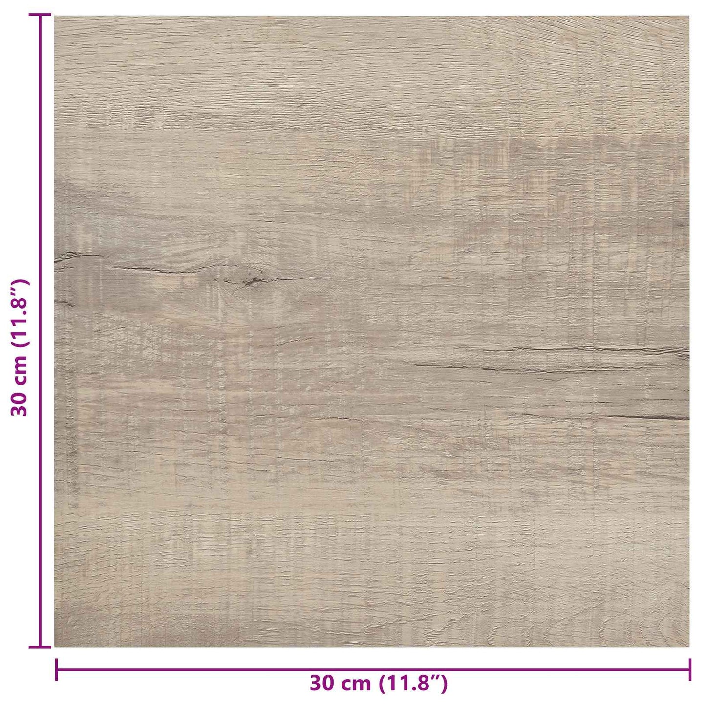 Öntapadós Padló Panelek 30,5 x 30,5 cm 20 pcs PVC Antik Fa