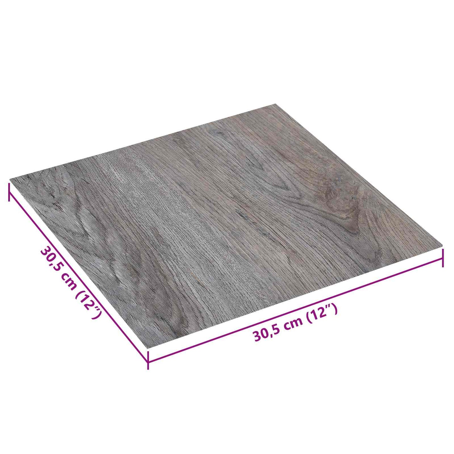 Öntapadós Padló Panelek 30,5 x 30,5 cm 20 pcs PVC