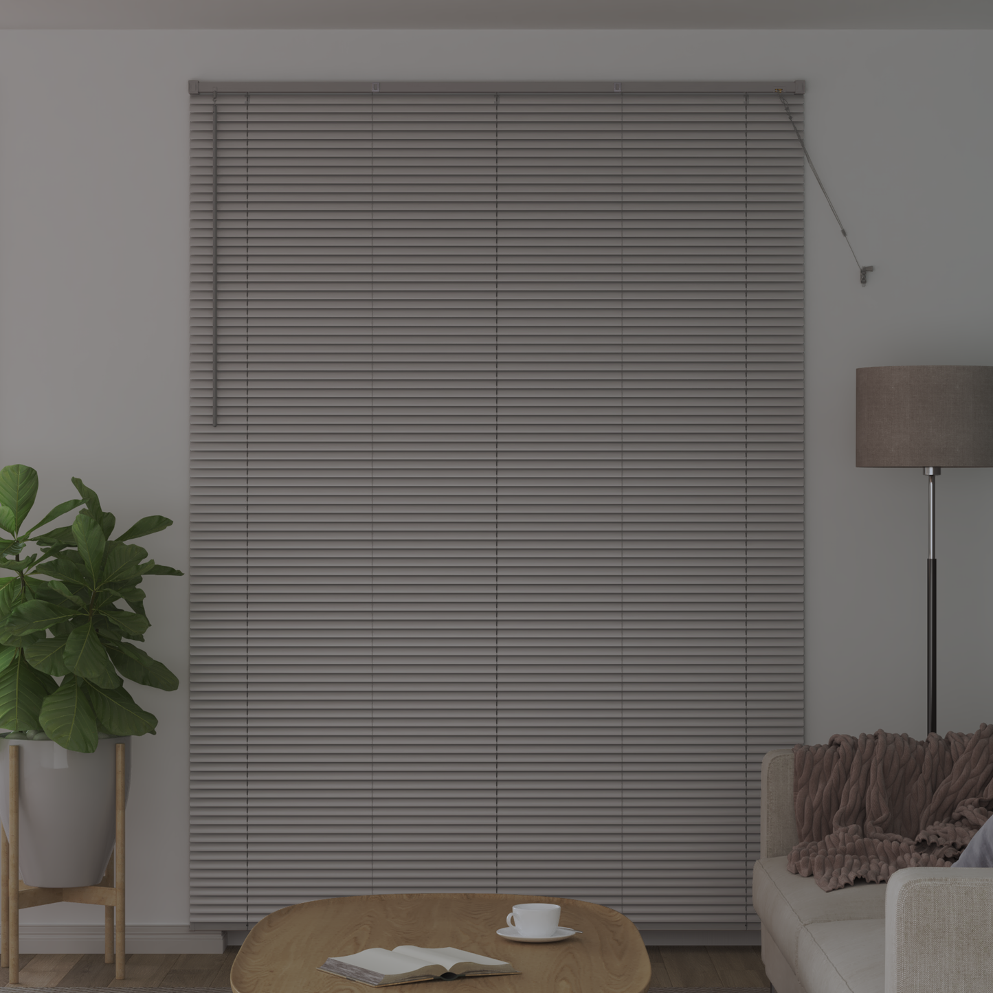 Zsalugáter Redőnyök Ezüst 220 x 155 cm Alumínium