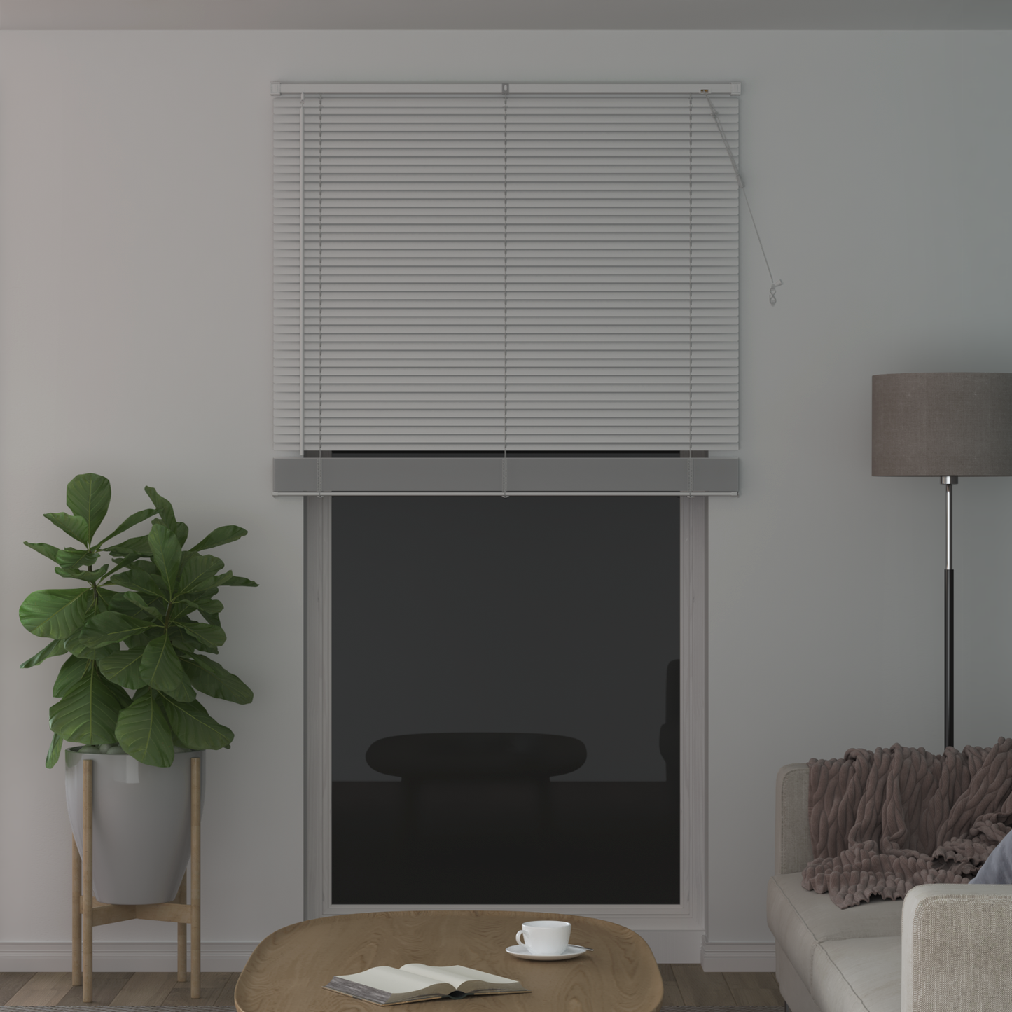 Zsaluzia Fehér 213 x 110 cm 25 mm PVC