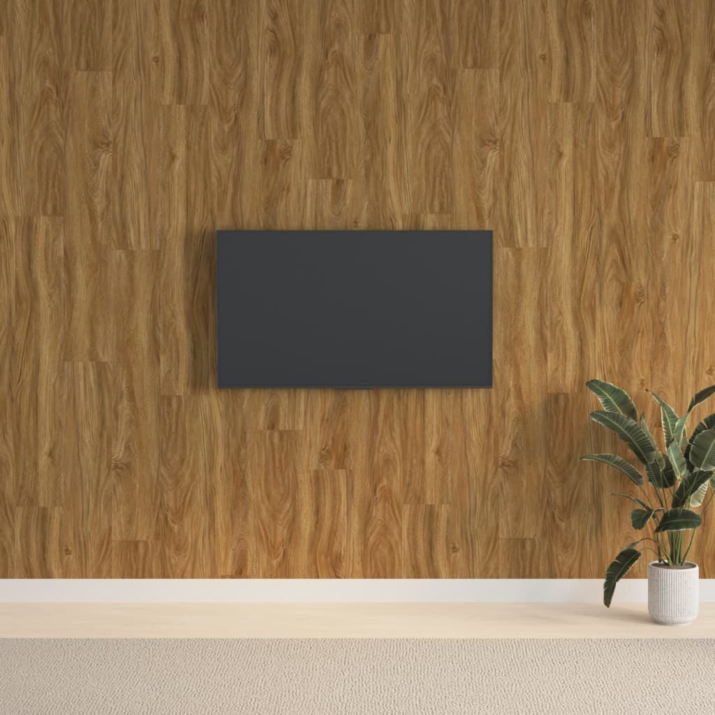 barna fa megjelenésű PVC fali panel 2,06 m²