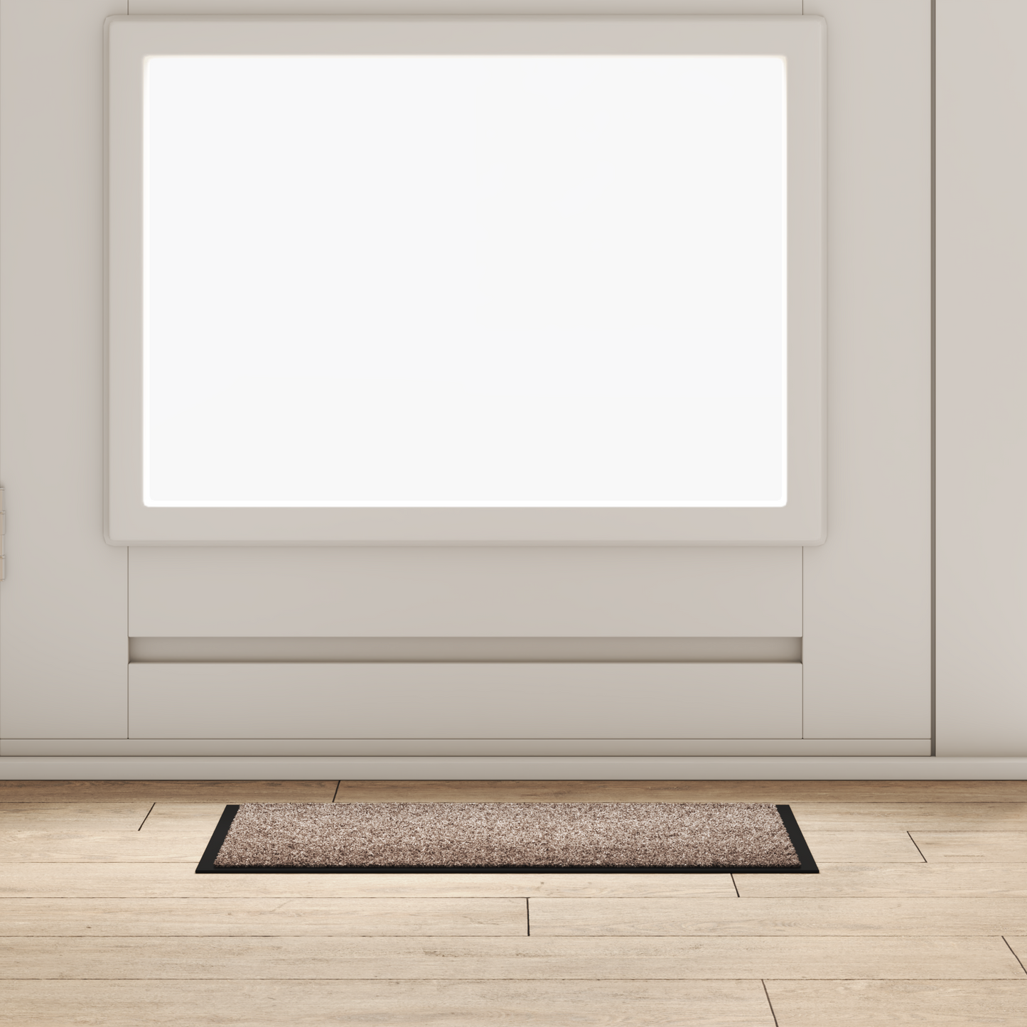 Ajtószőnyeg Bézs 60 x 40 x 1.2 cm Mackófleece