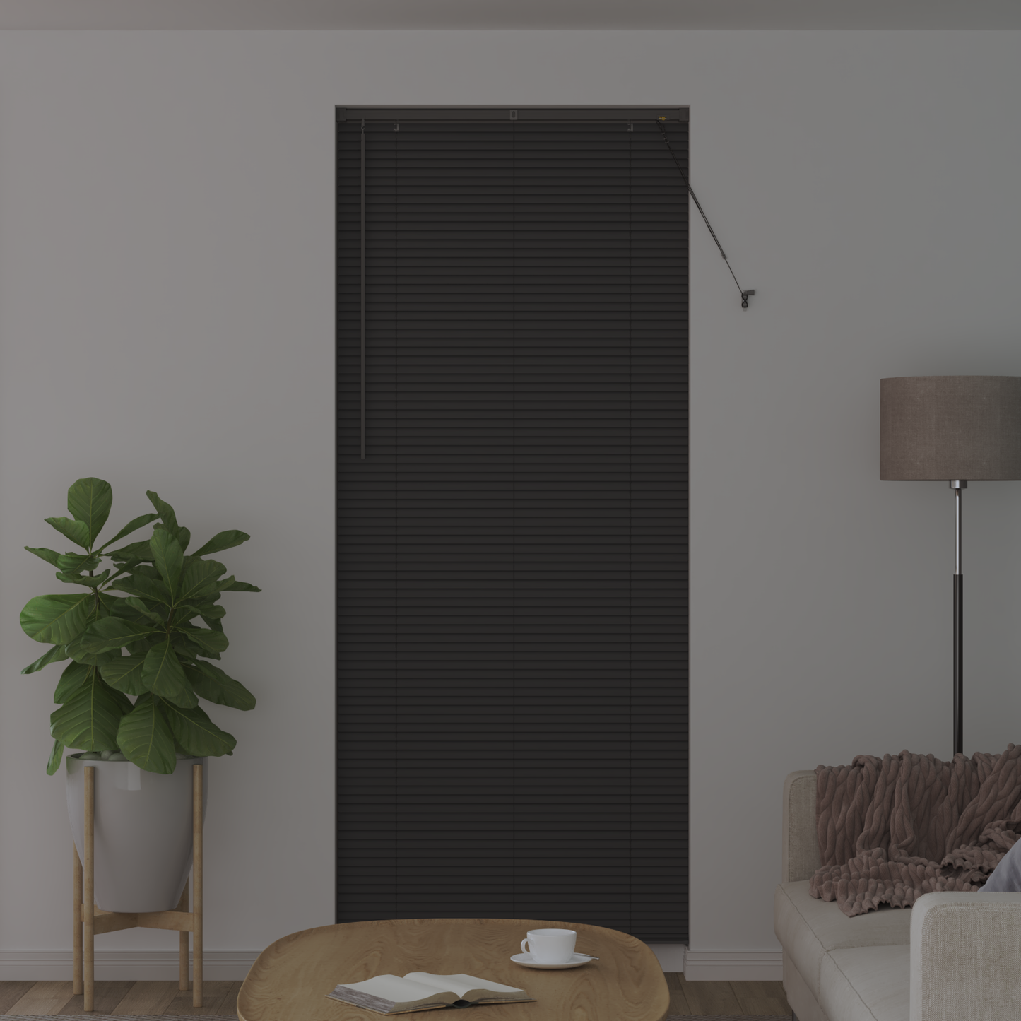 Zsalugáter Redőnyök Sötétszürke 220 x 95 cm Alumínium